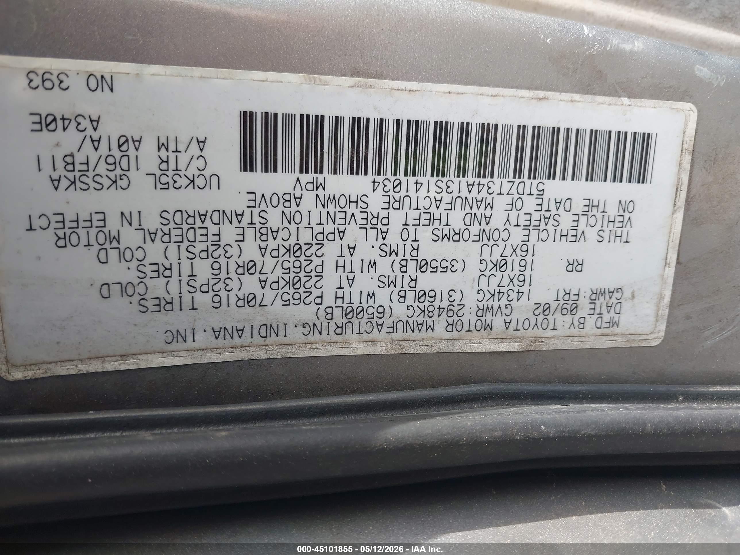 TOYOTA SEQUOIA image 9