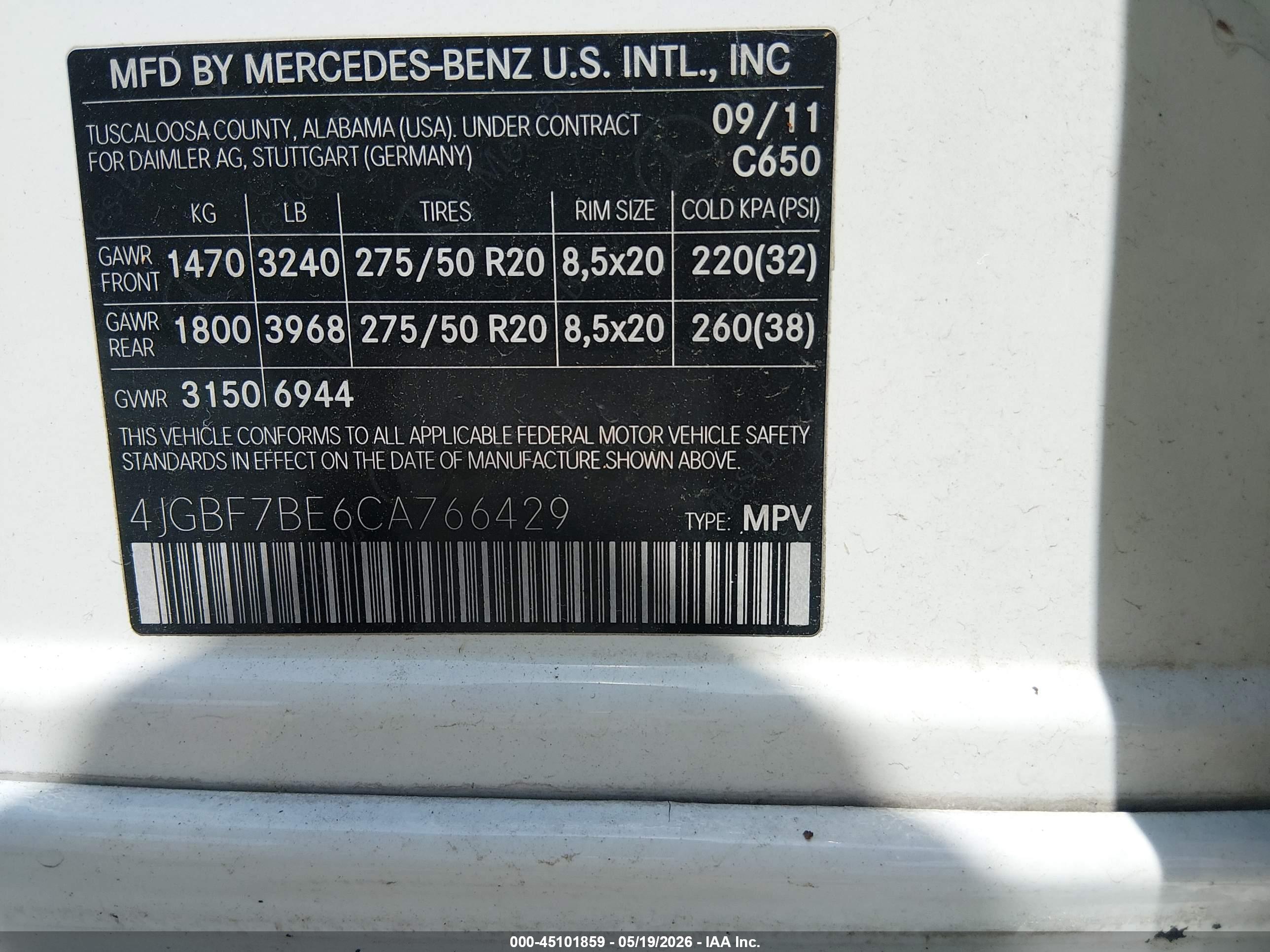 MERCEDES-BENZ GL image 9