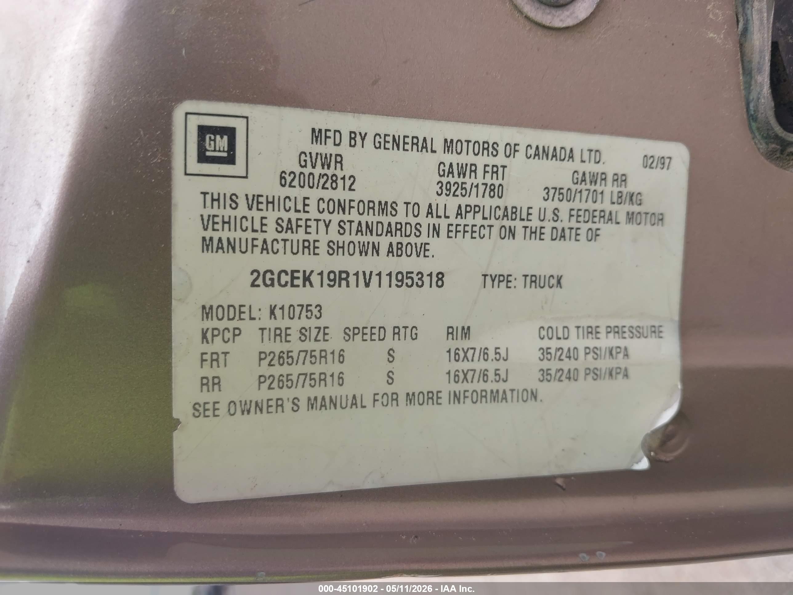 CHEVROLET C/K image 9