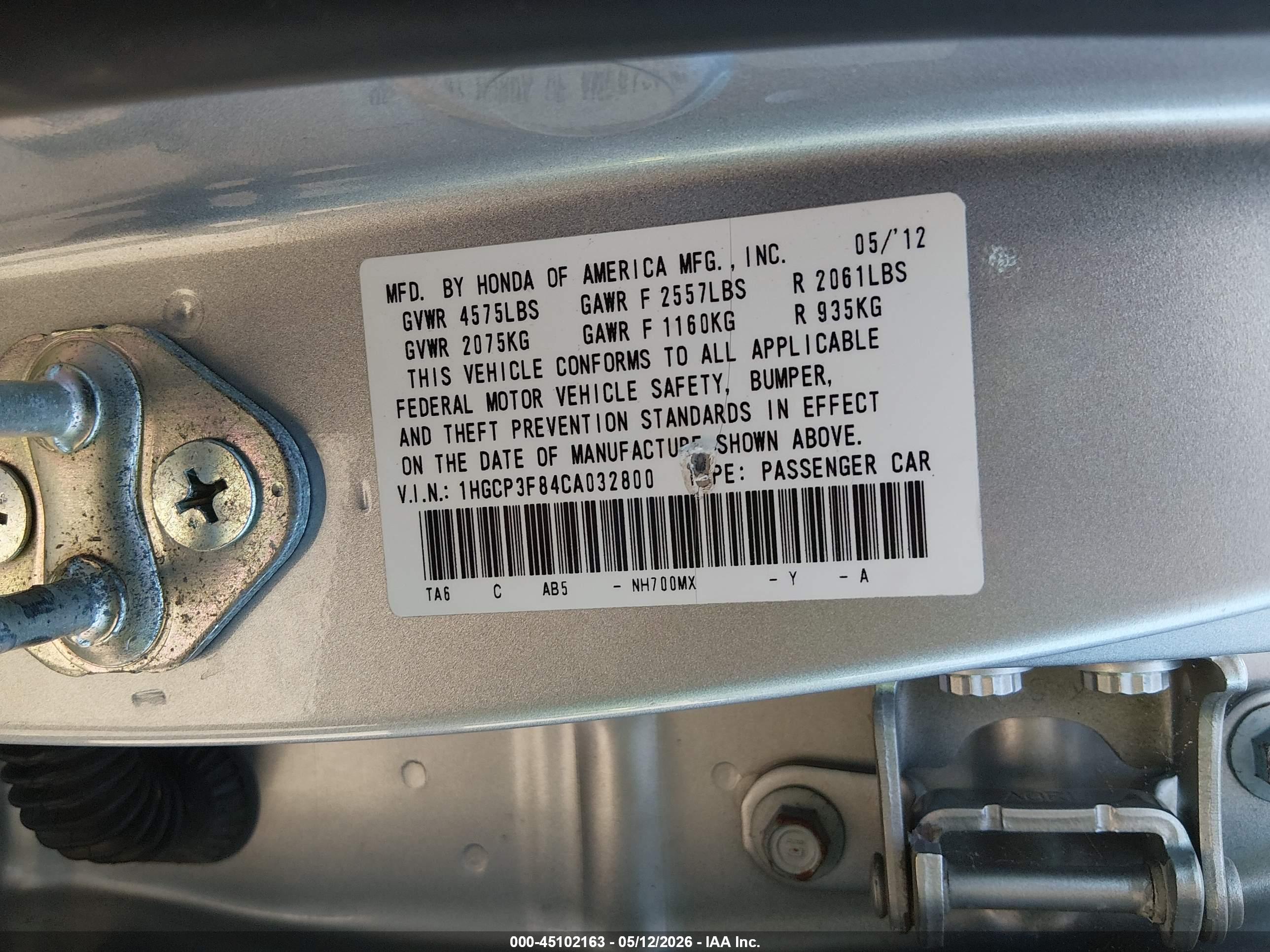 HONDA ACCORD image 9