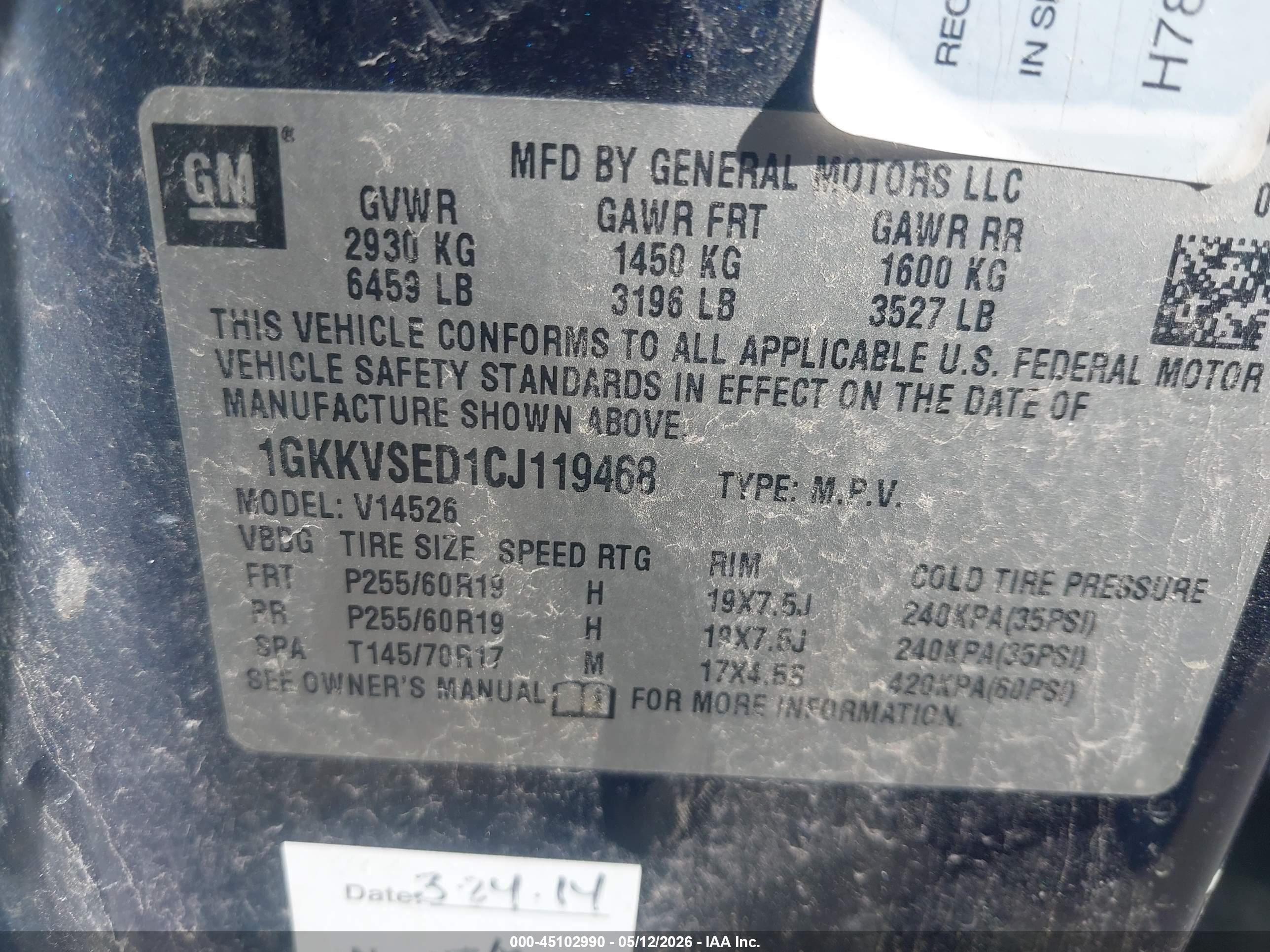 GMC ACADIA image 9
