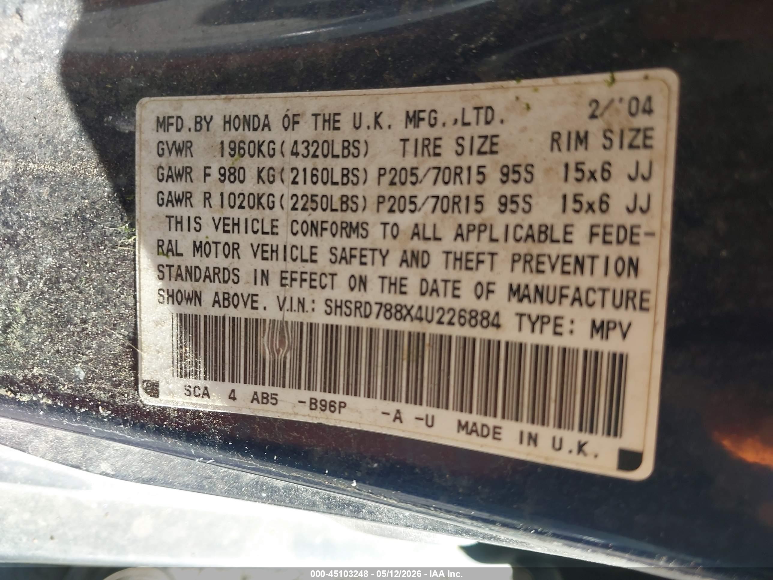 HONDA CR-V image 9