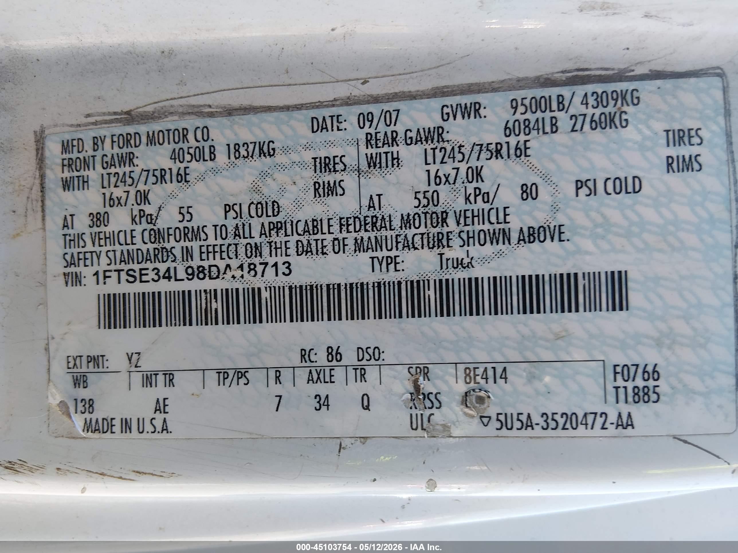 FORD E-350 image 9