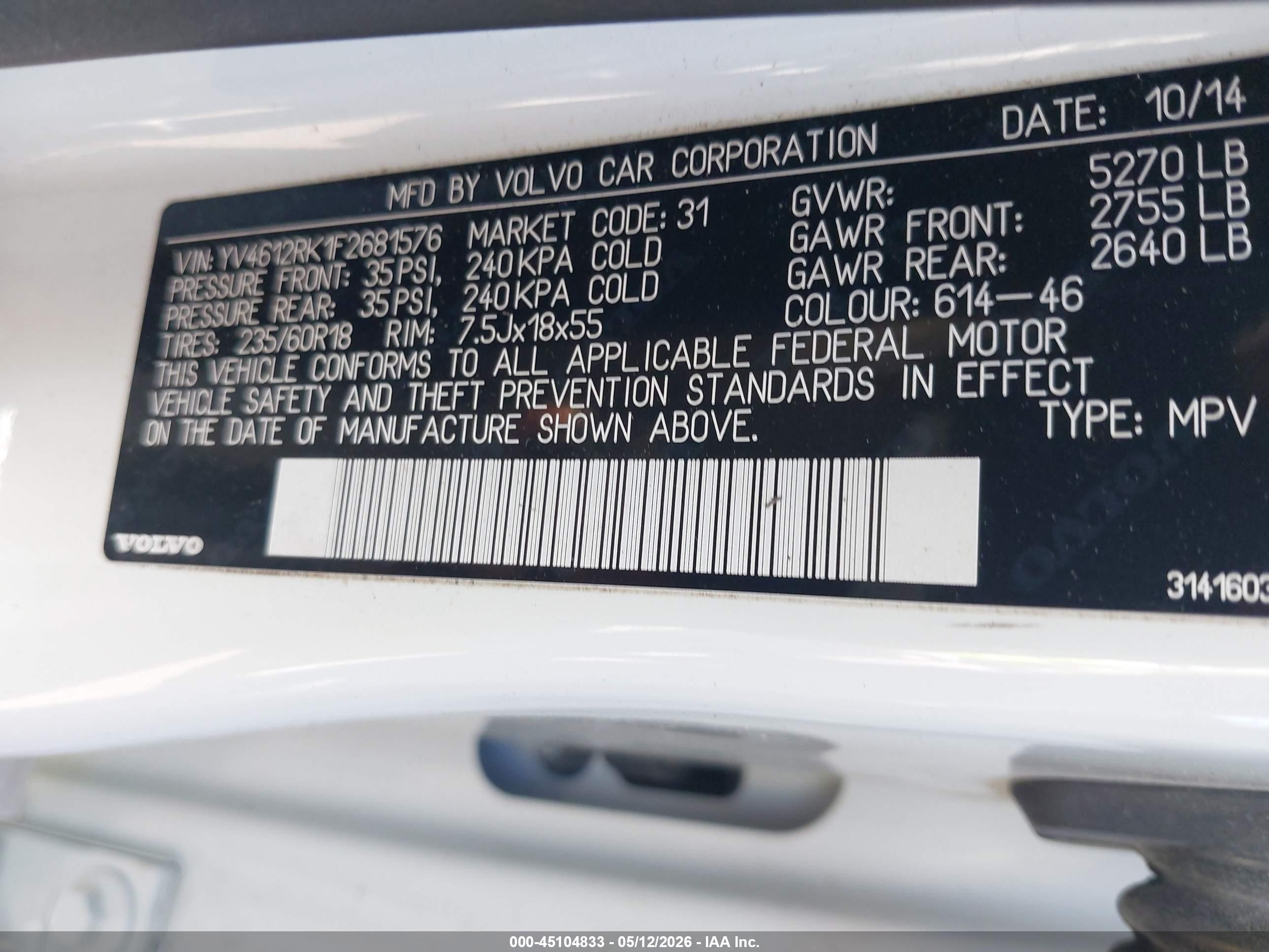 VOLVO XC60 image 9
