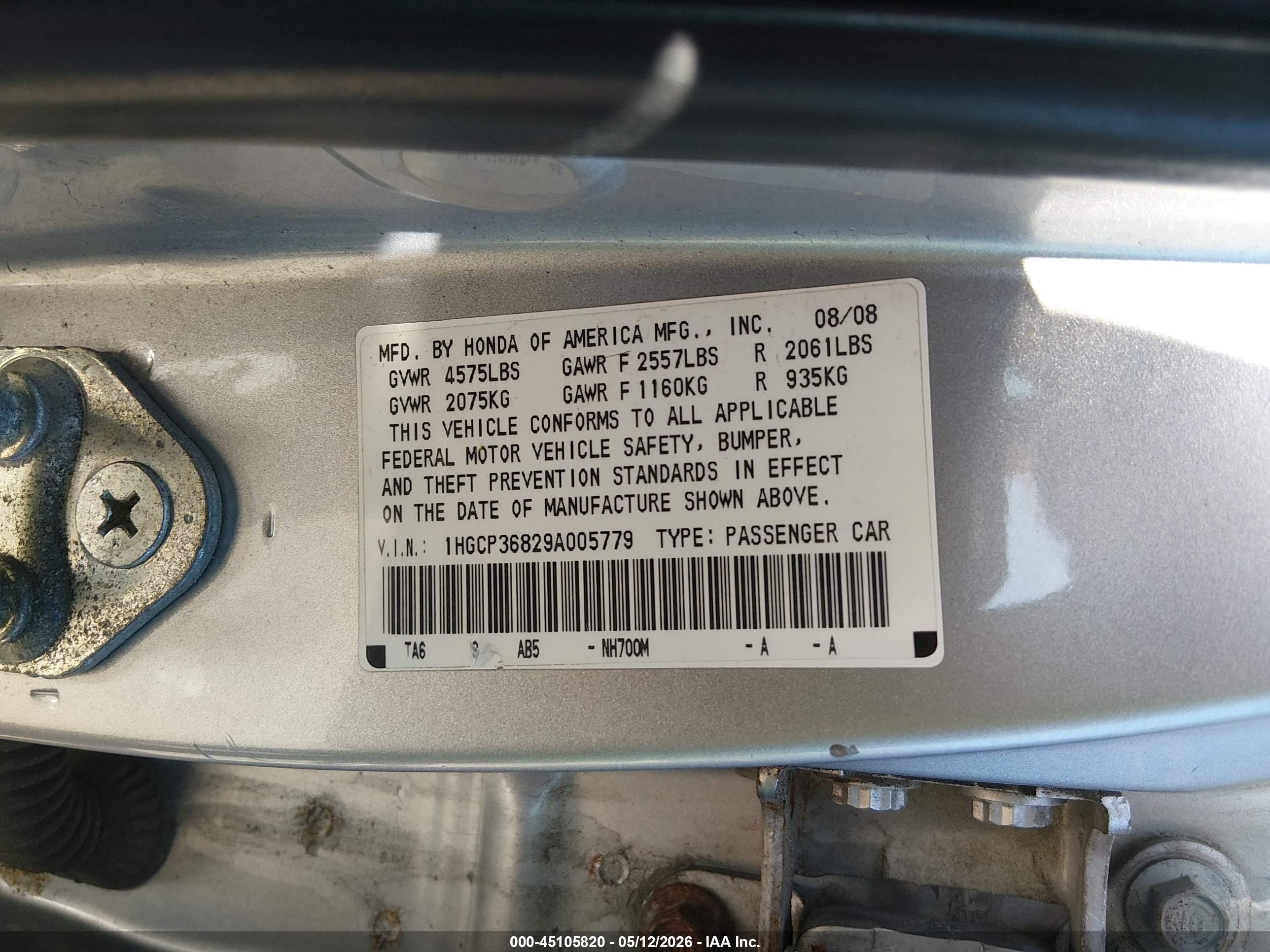 HONDA ACCORD image 9