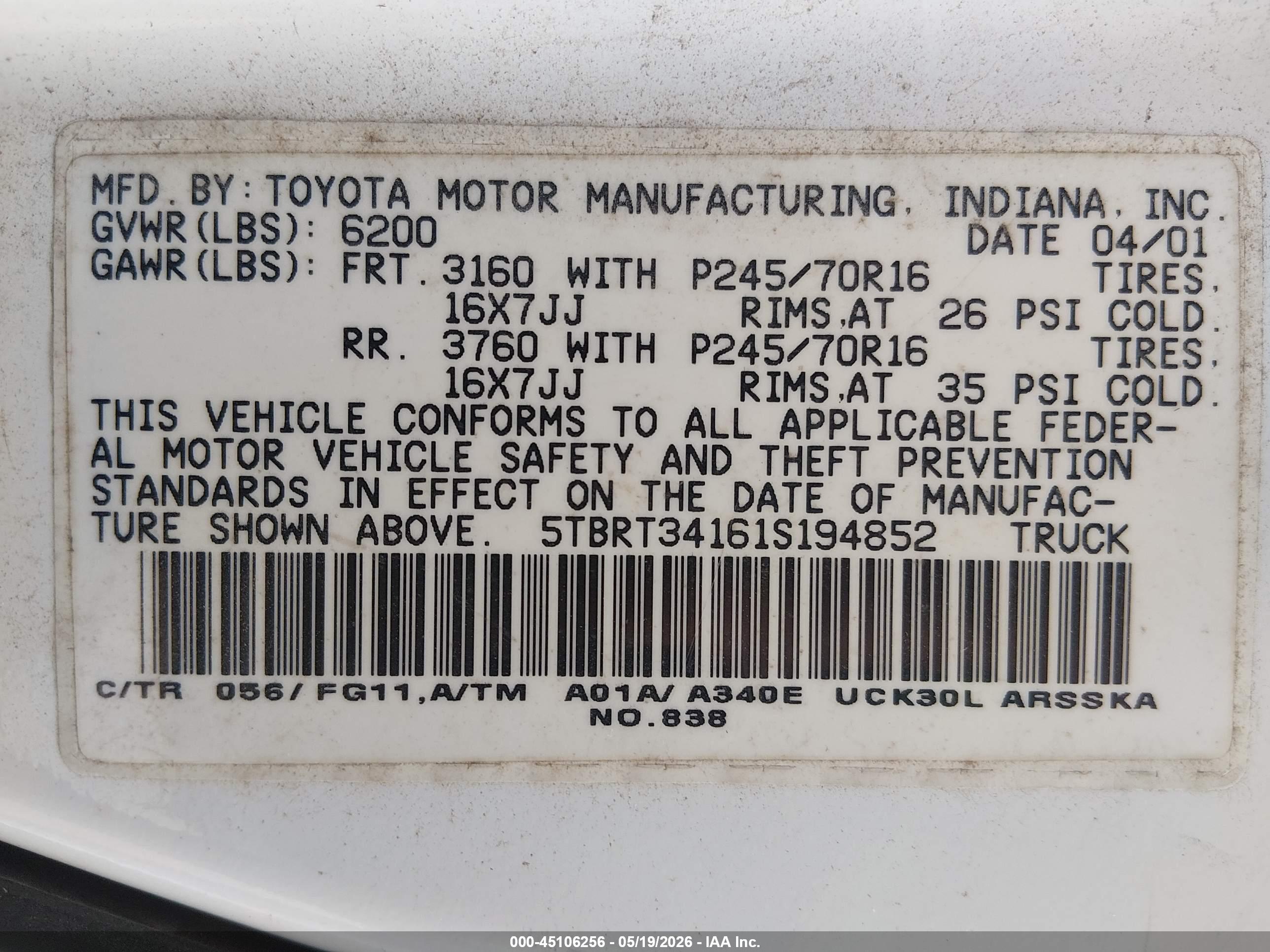 TOYOTA TUNDRA image 9