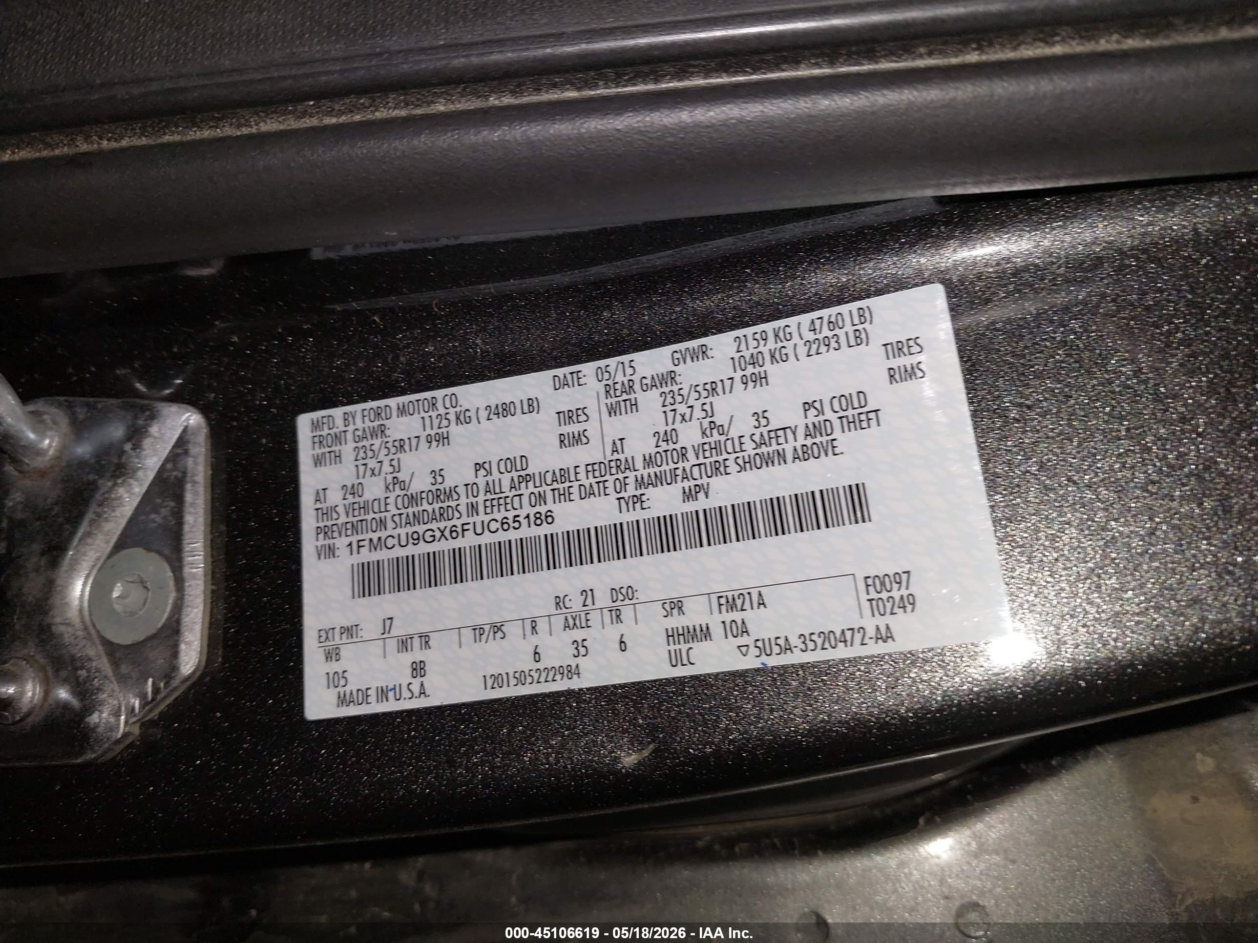 FORD ESCAPE image 9