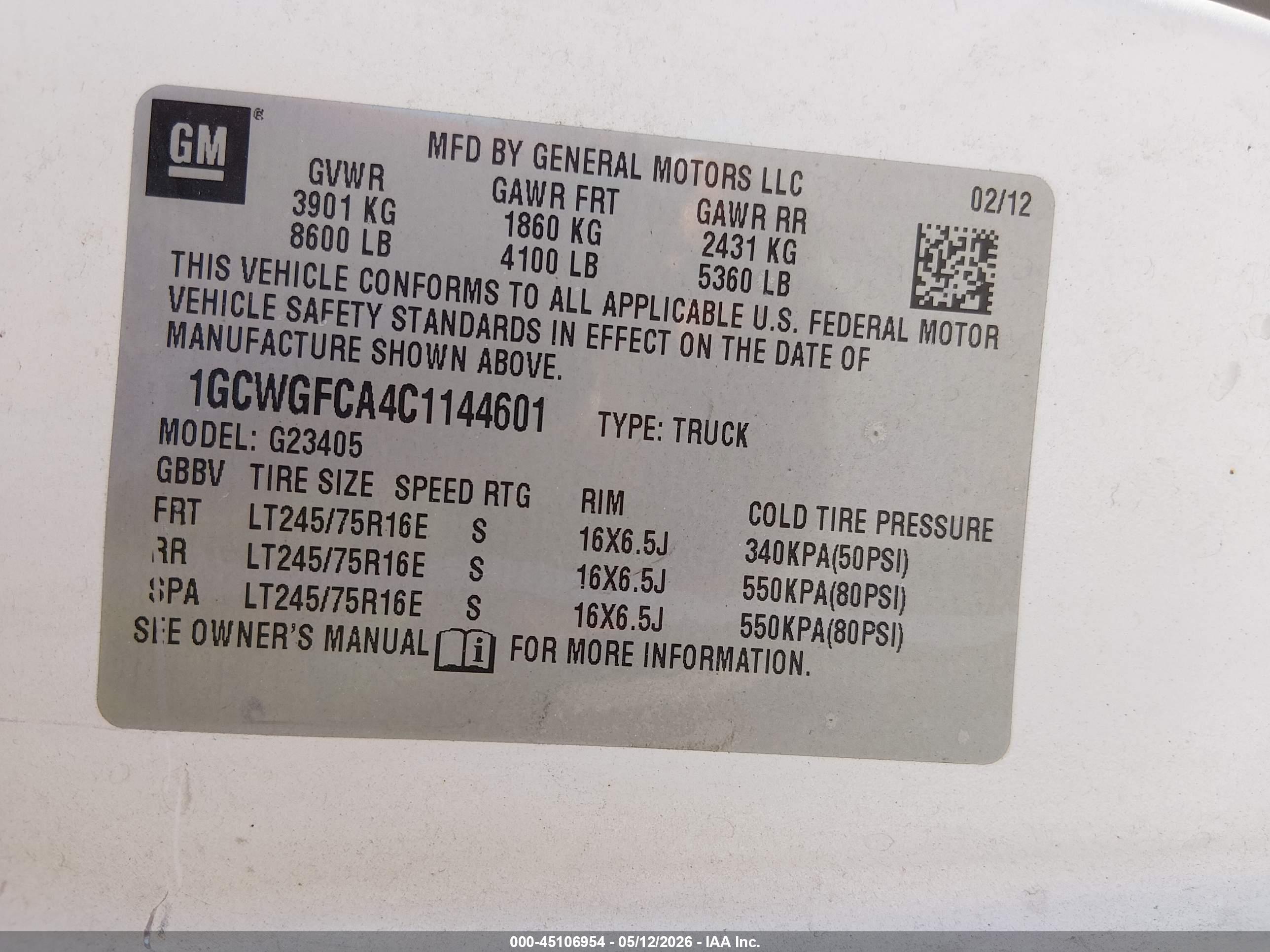 CHEVROLET EXPRESS image 9