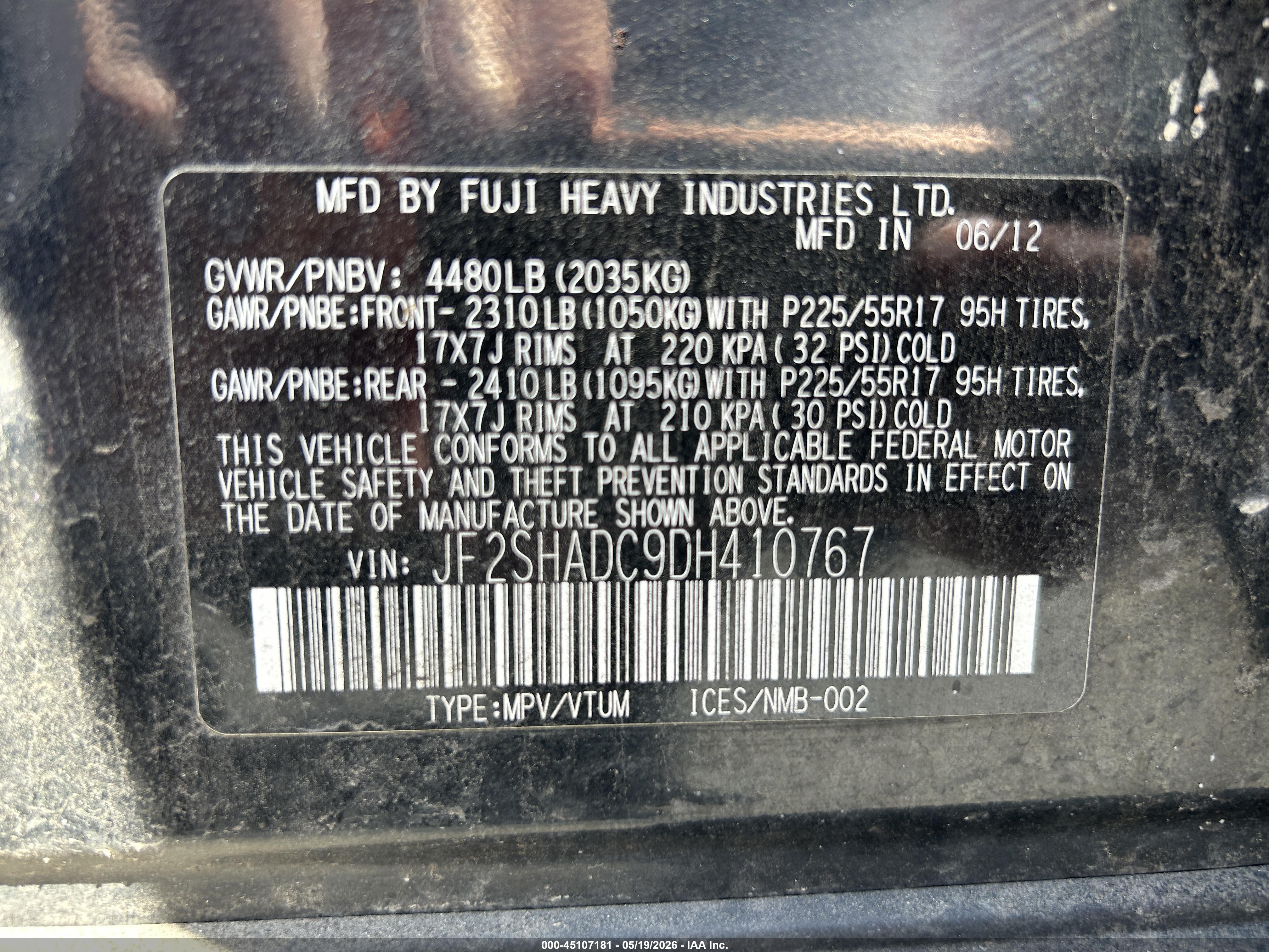 SUBARU FORESTER image 9