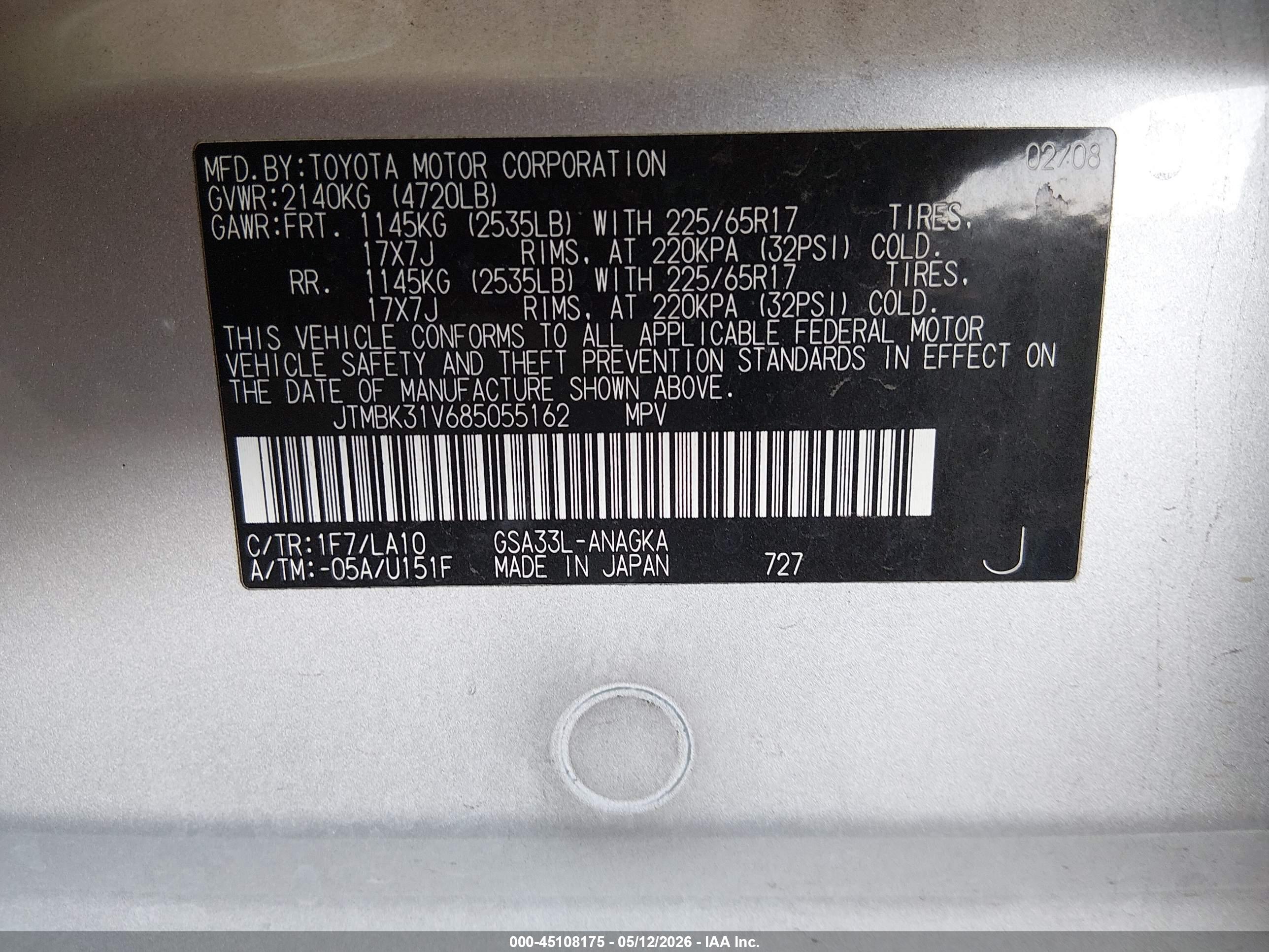 TOYOTA RAV4 image 9