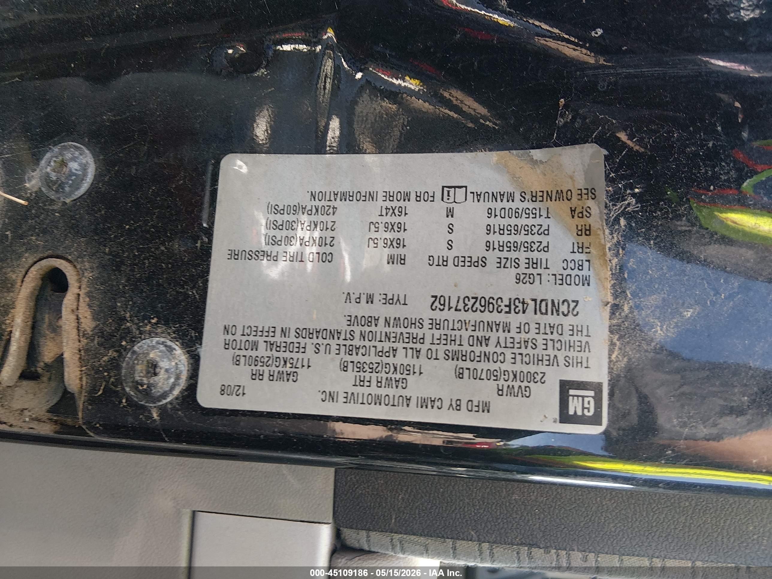 CHEVROLET EQUINOX image 9
