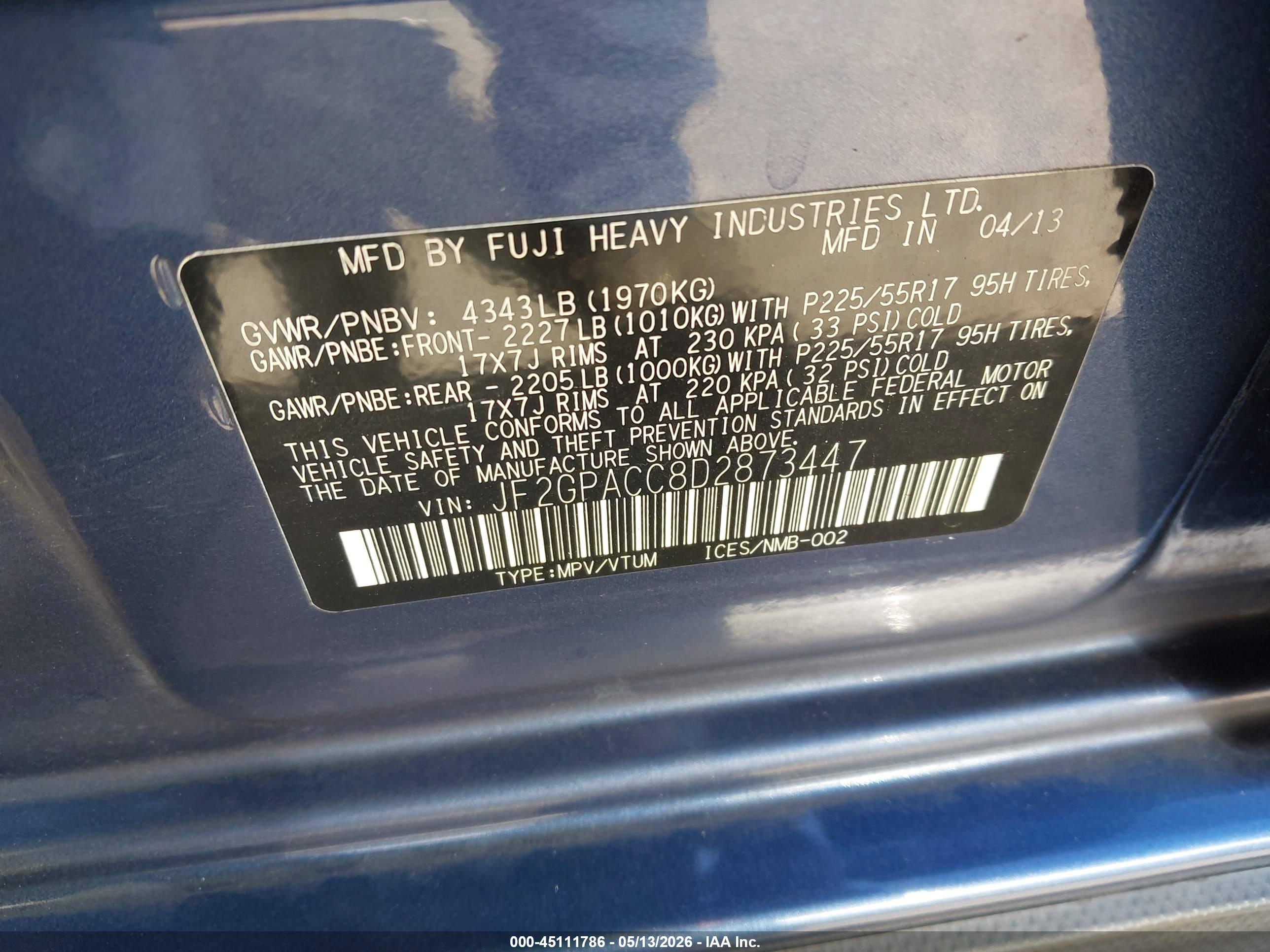 SUBARU XV image 9