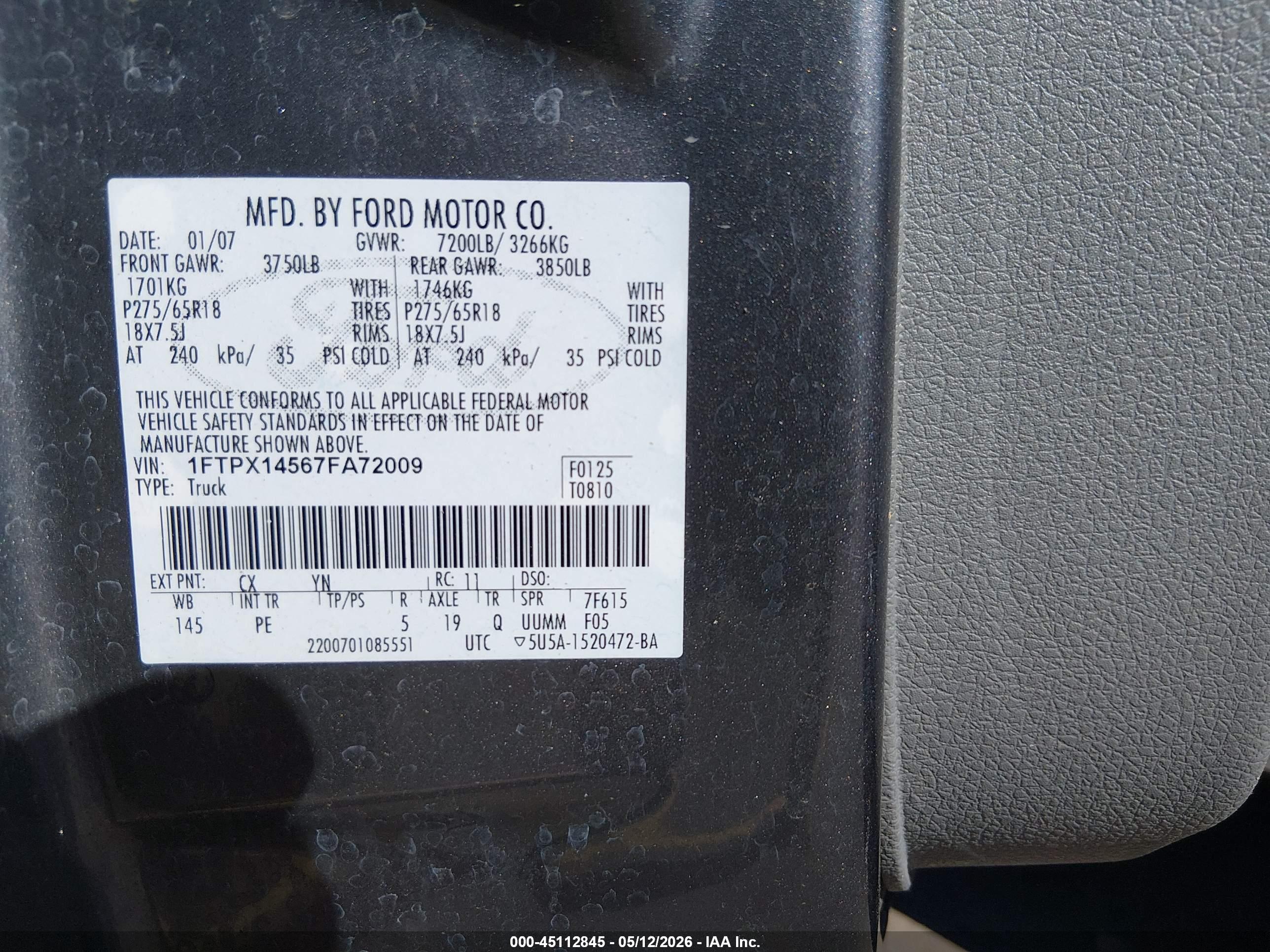 FORD F-150 image 9