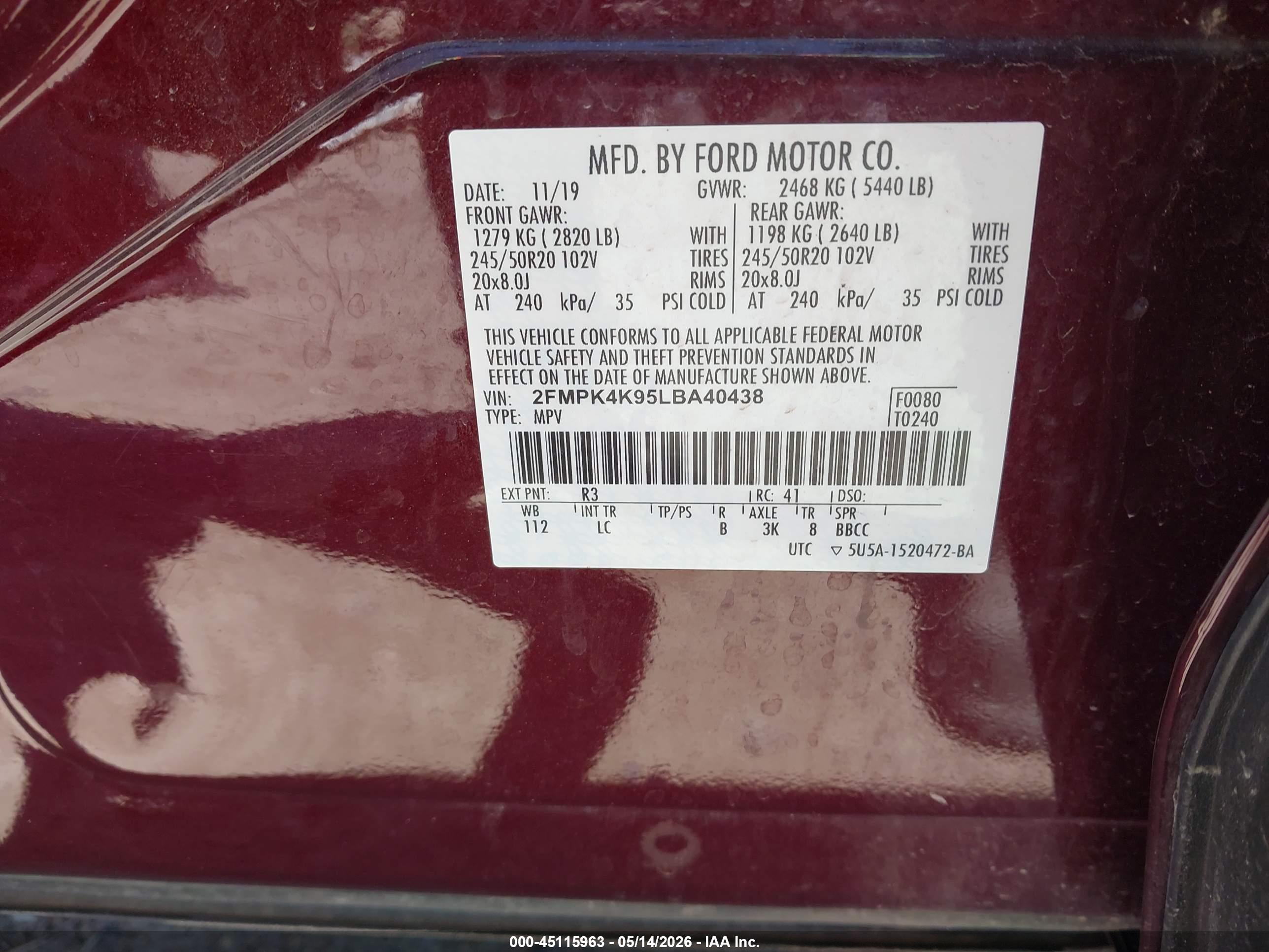 FORD EDGE image 9