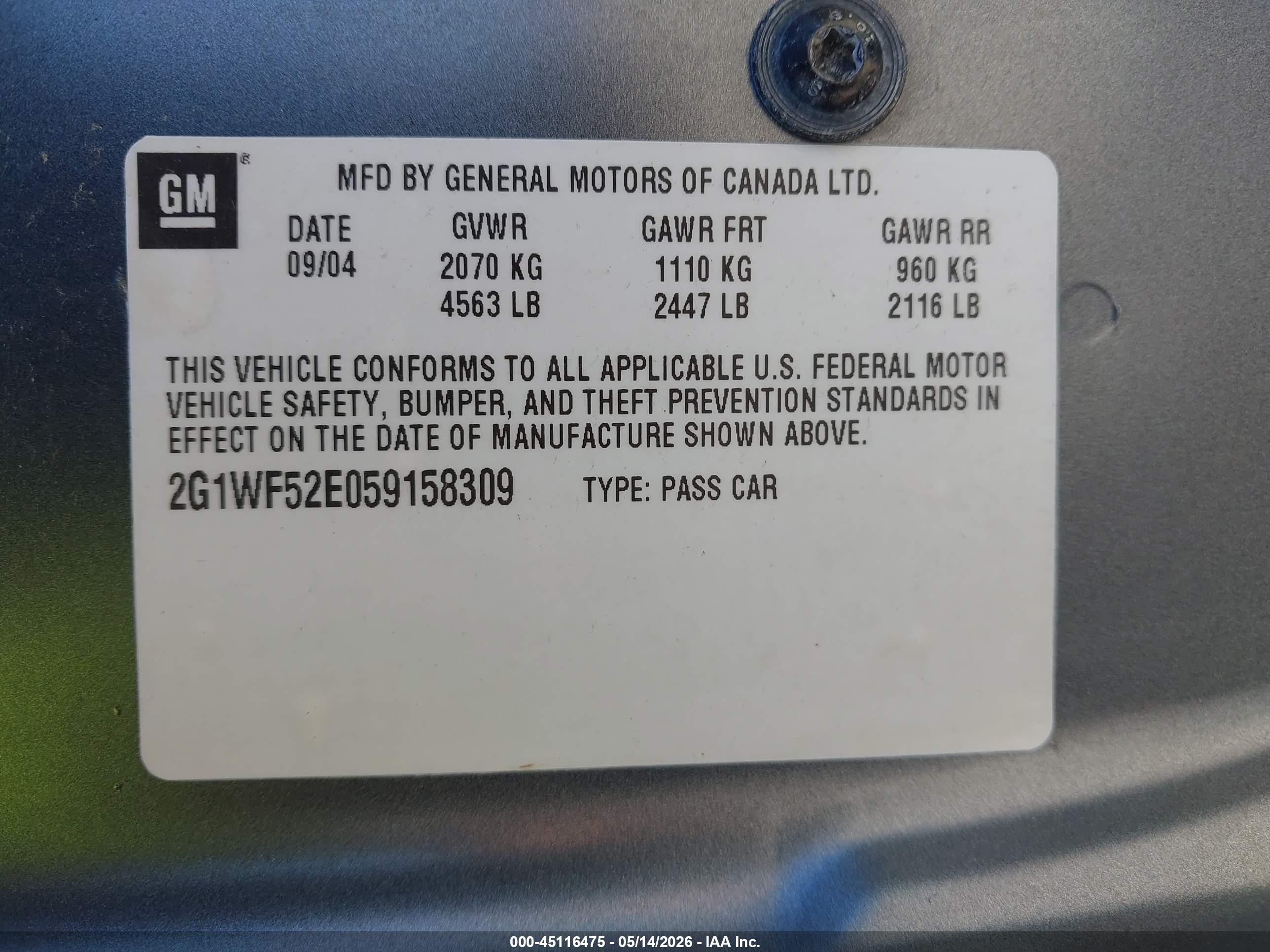 CHEVROLET IMPALA image 9