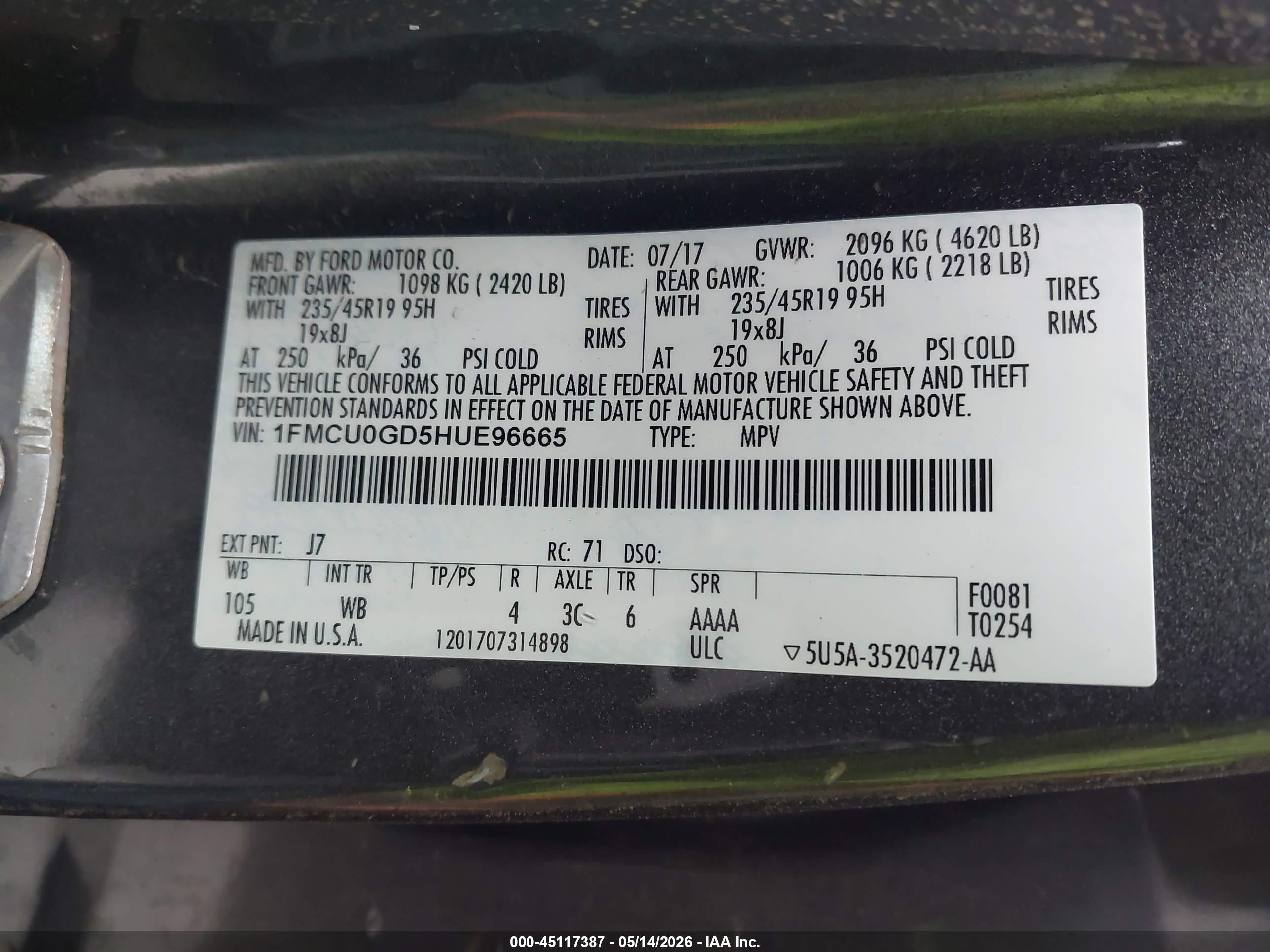FORD ESCAPE image 9