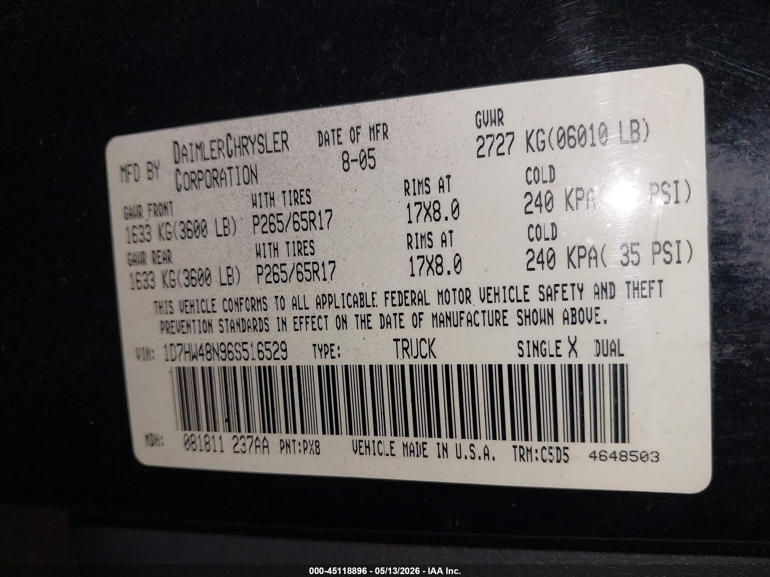 DODGE DAKOTA image 9