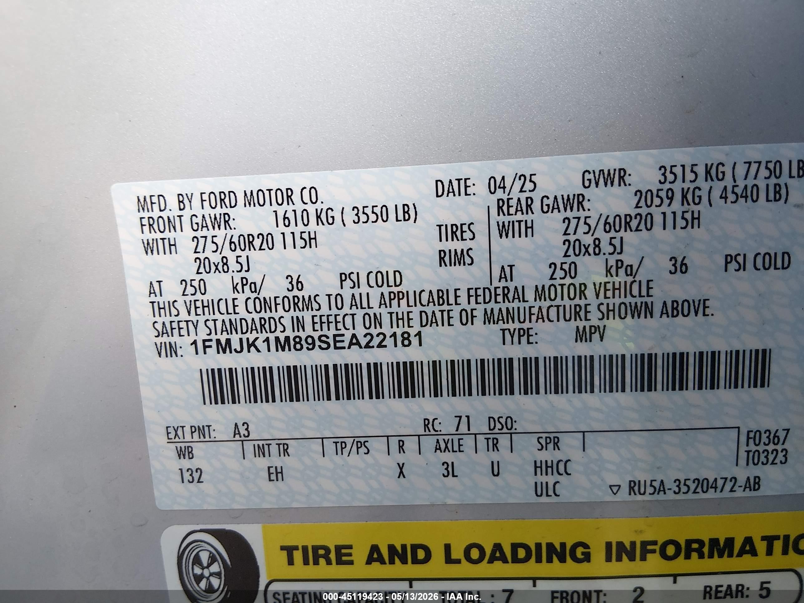 FORD EXPEDITION image 9