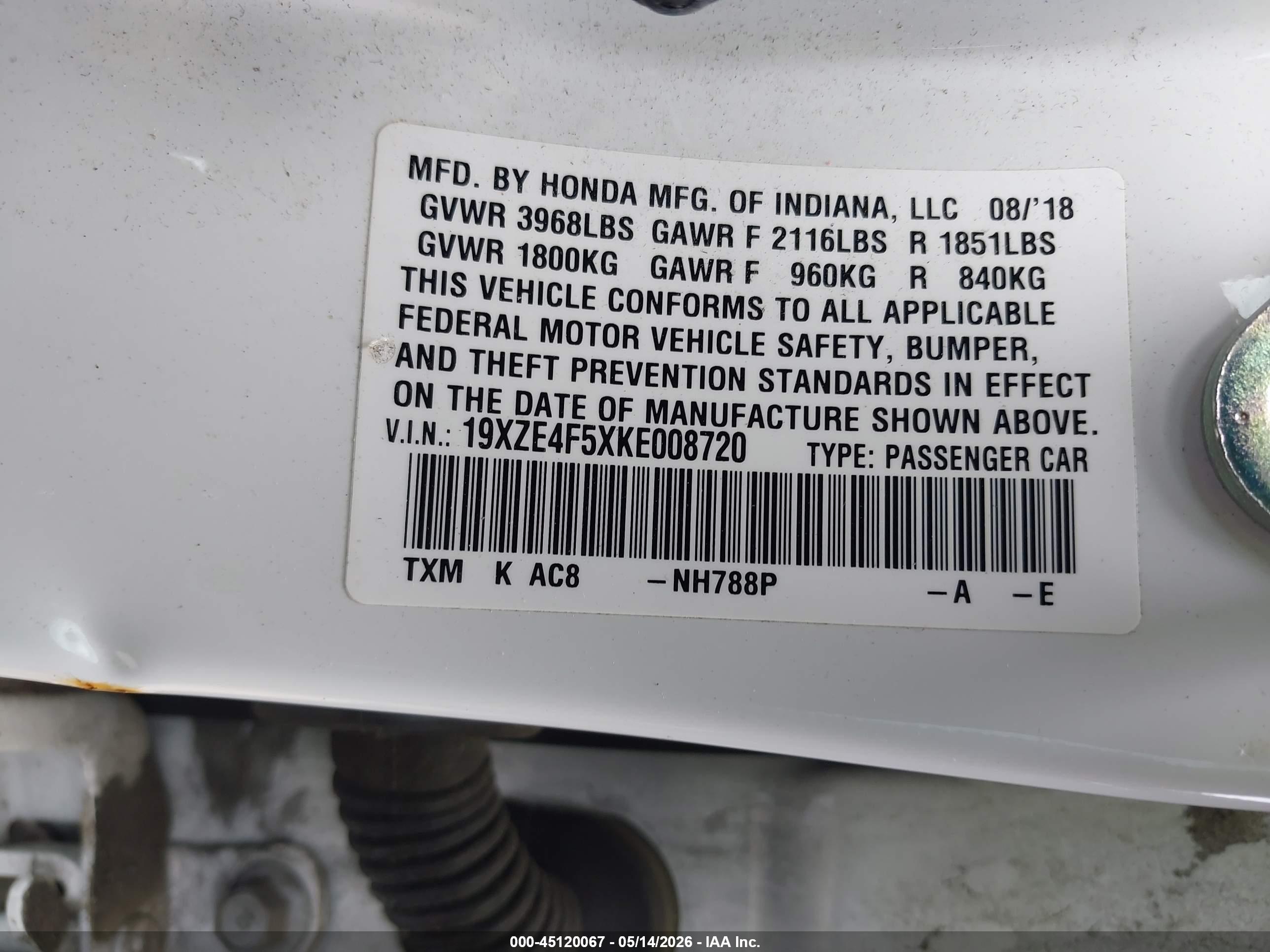HONDA INSIGHT image 9