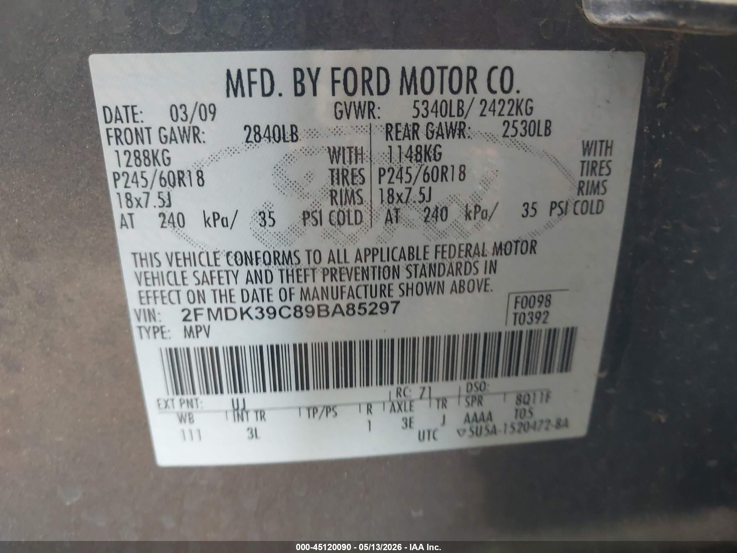 FORD EDGE image 9