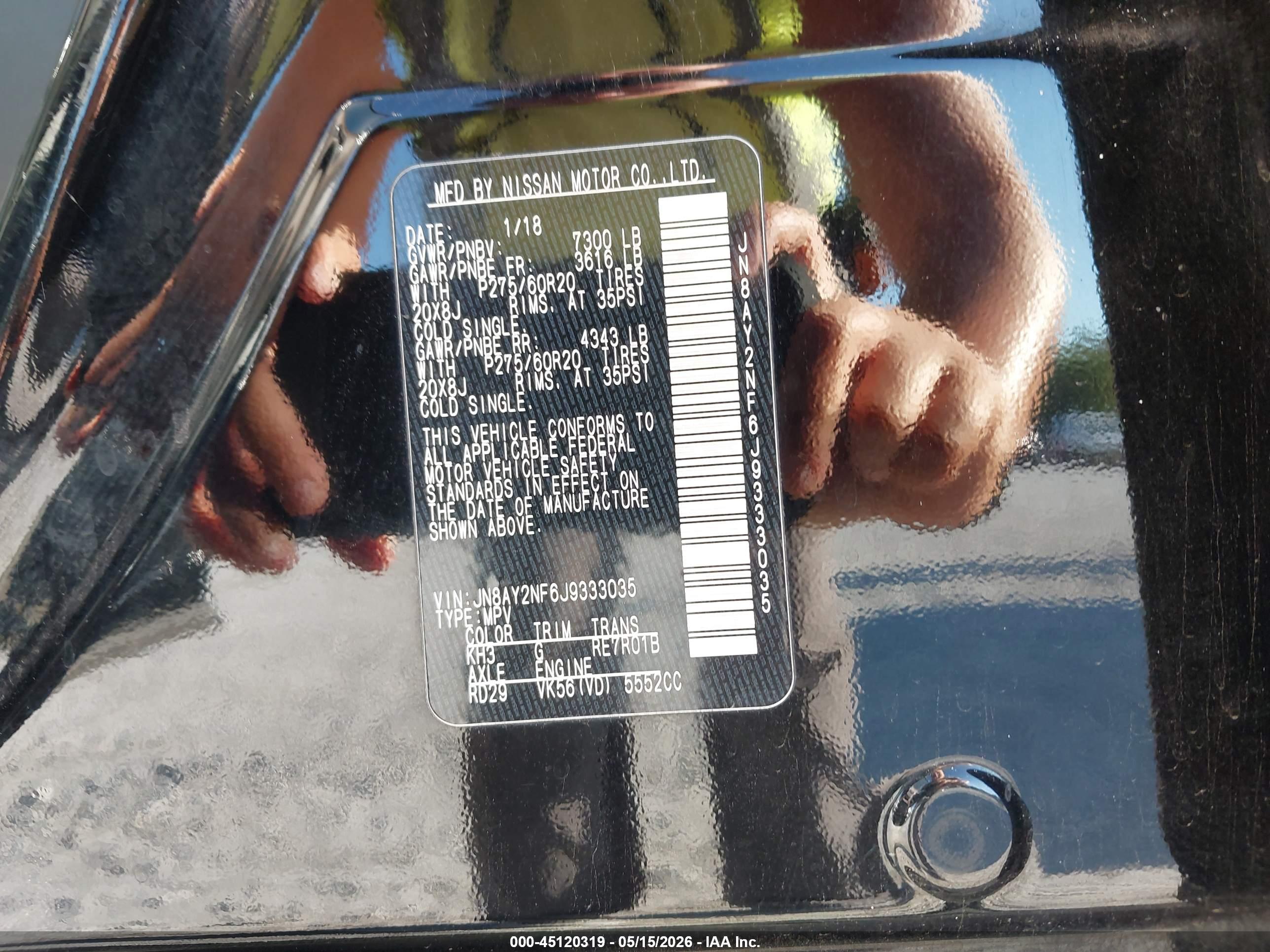 NISSAN ARMADA image 9