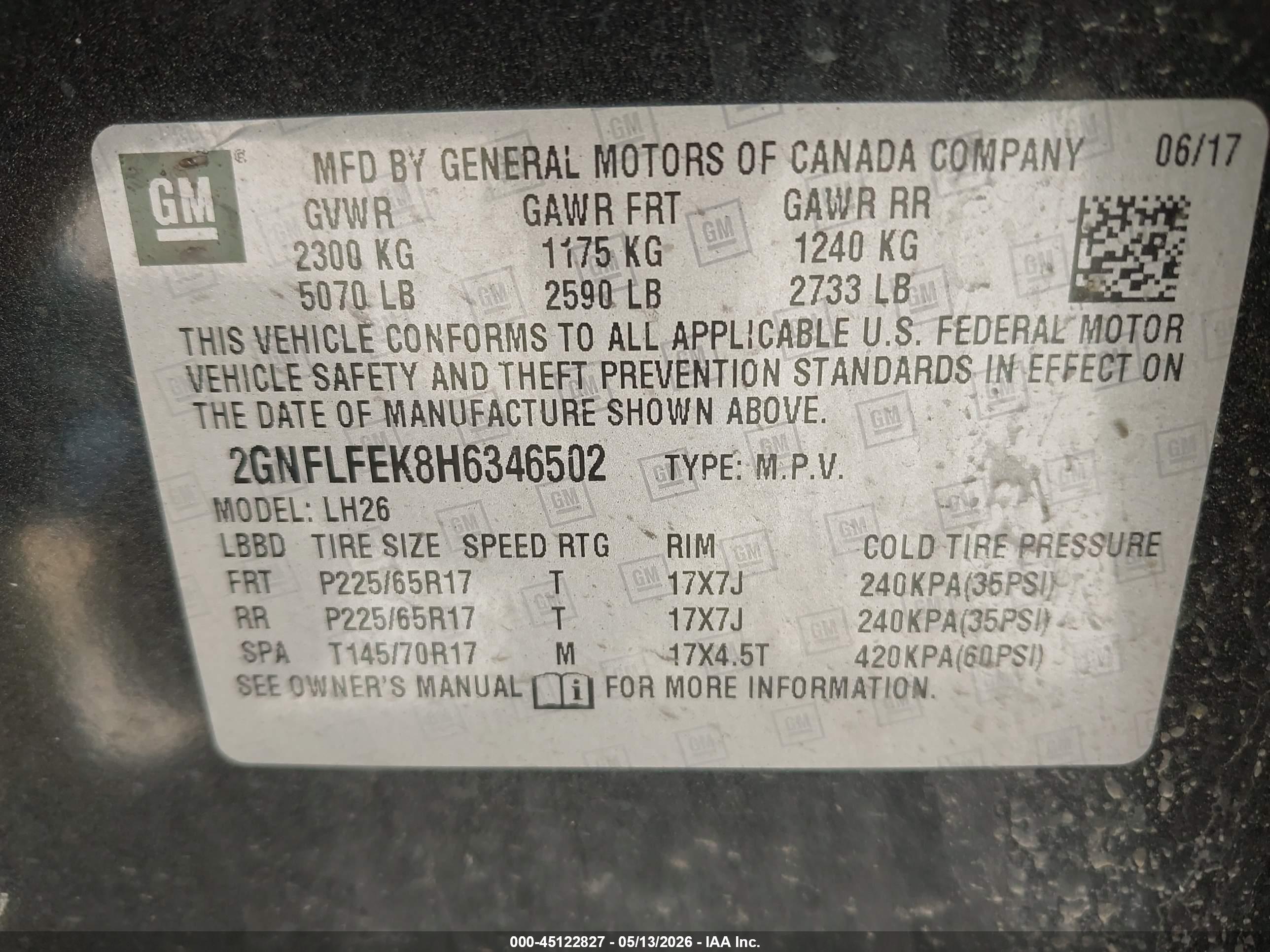 CHEVROLET EQUINOX image 9