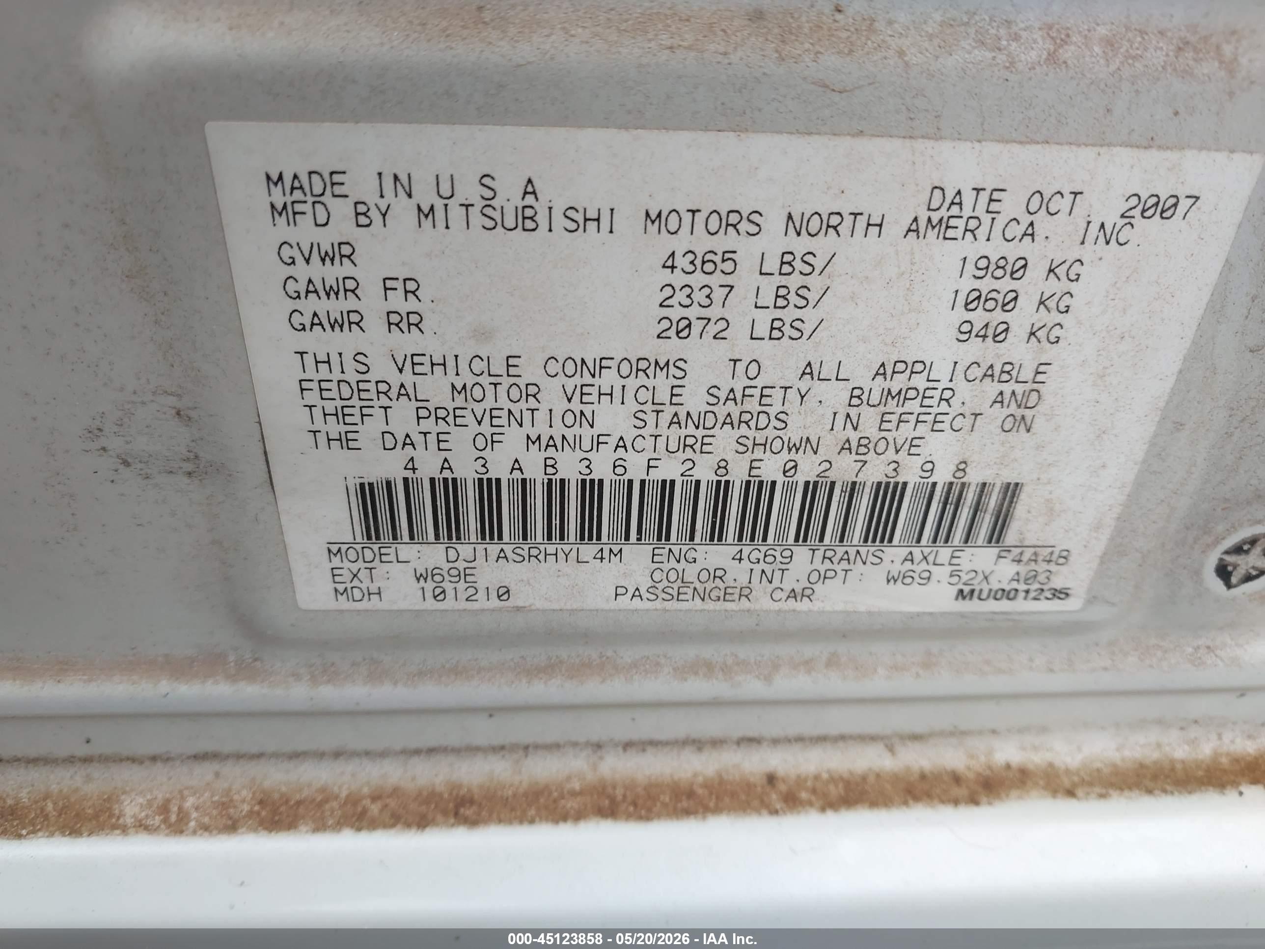 MITSUBISHI GALANT image 9