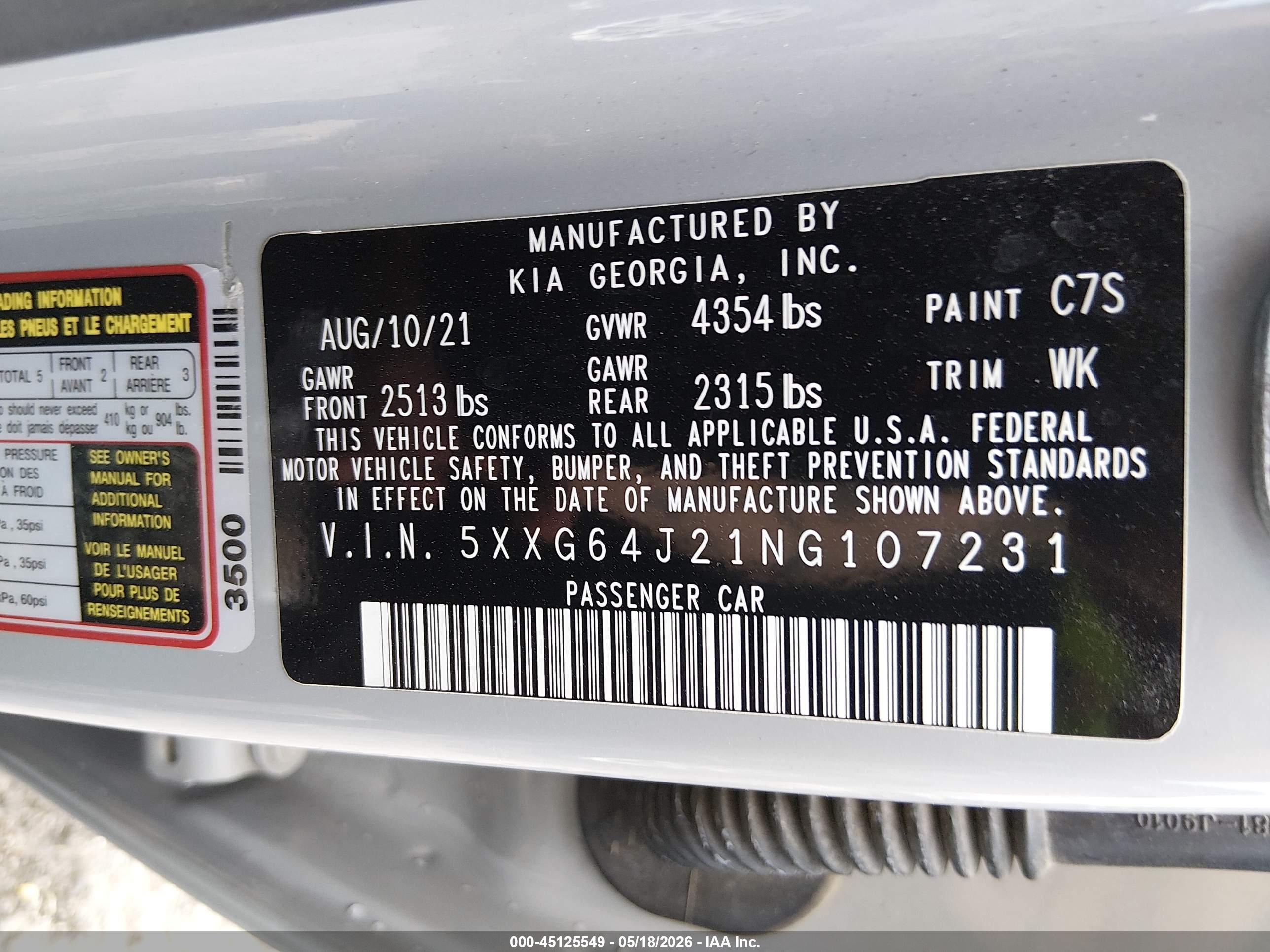 KIA K5 image 9