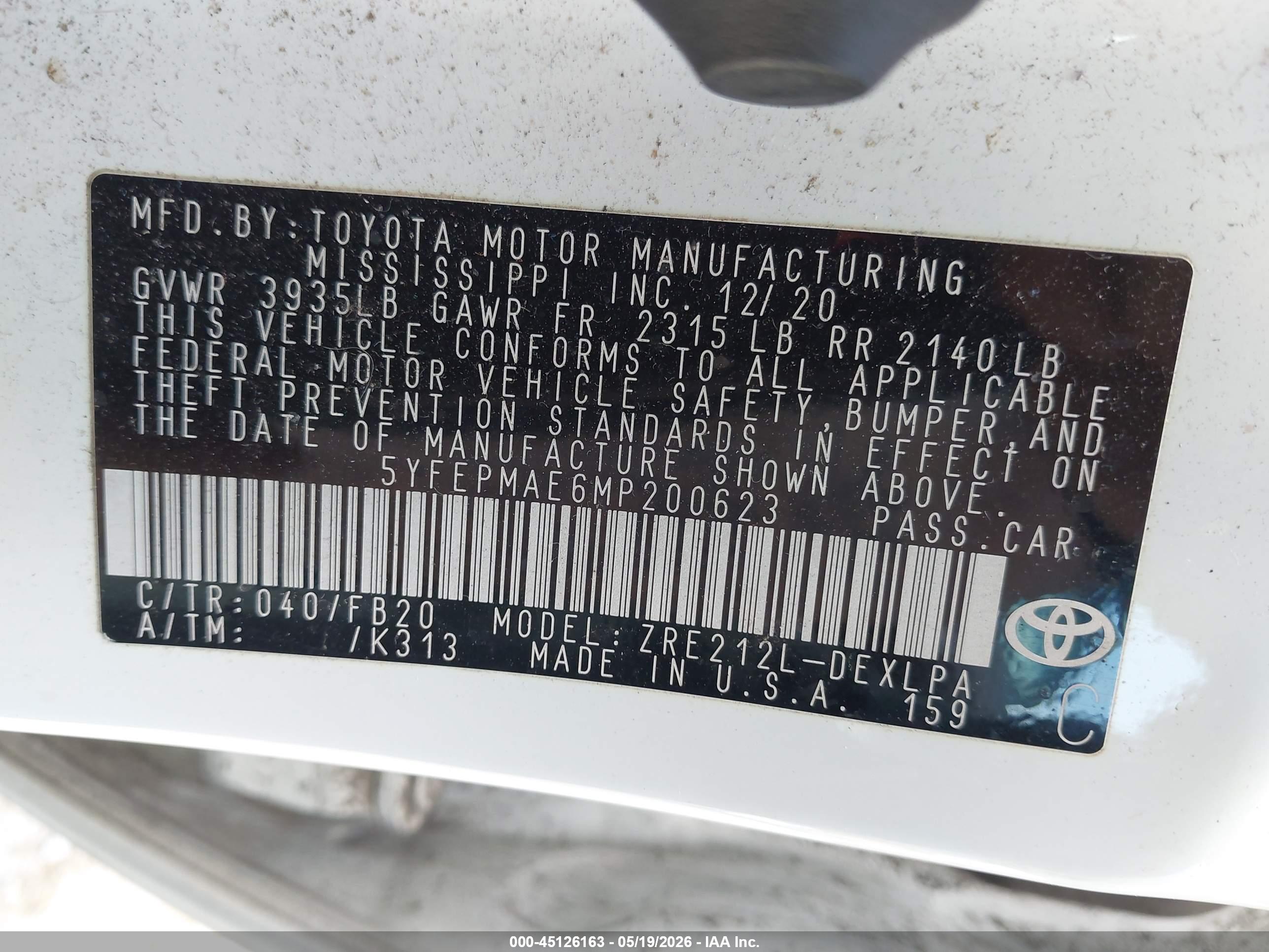 TOYOTA COROLLA image 9