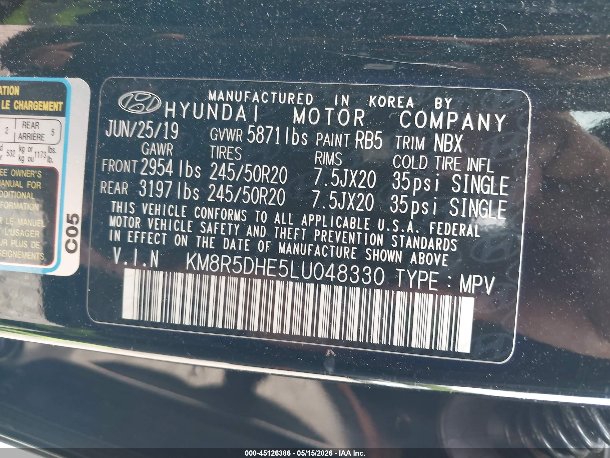 HYUNDAI PALISADE image 9