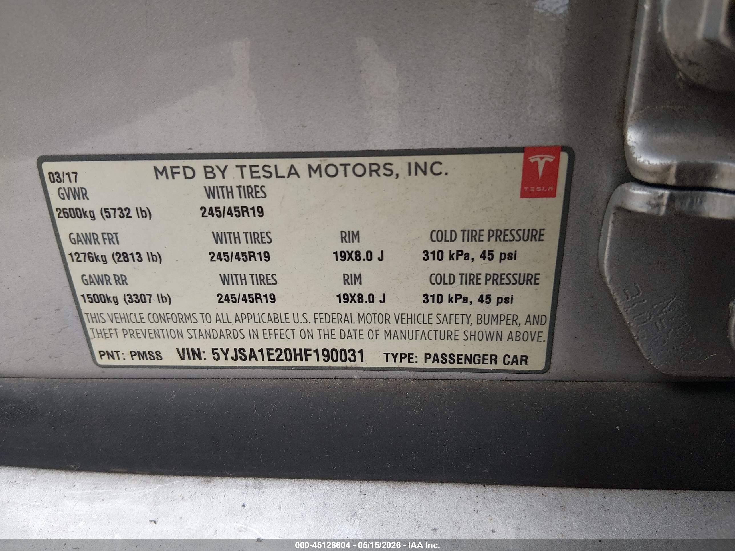 TESLA MODEL image 9