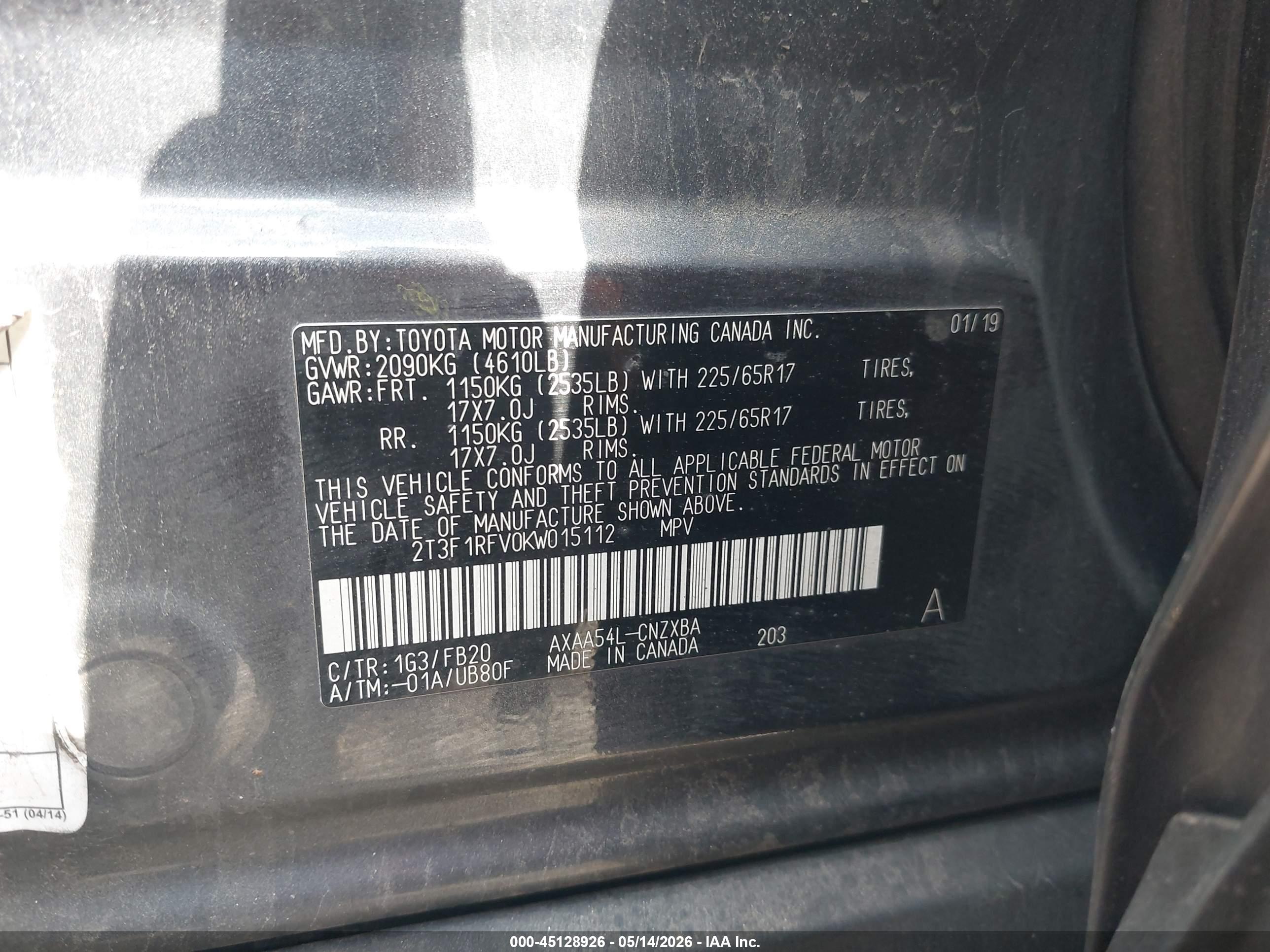 TOYOTA RAV4 image 9