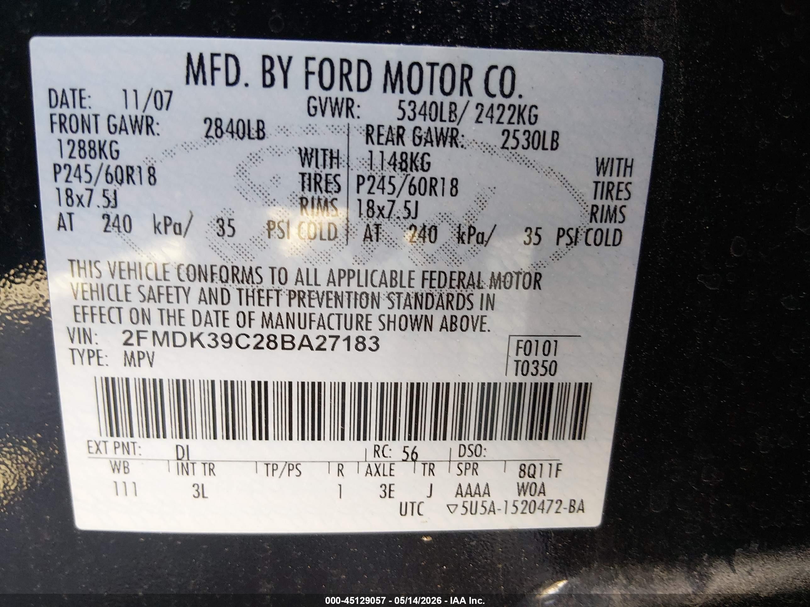 FORD EDGE image 9