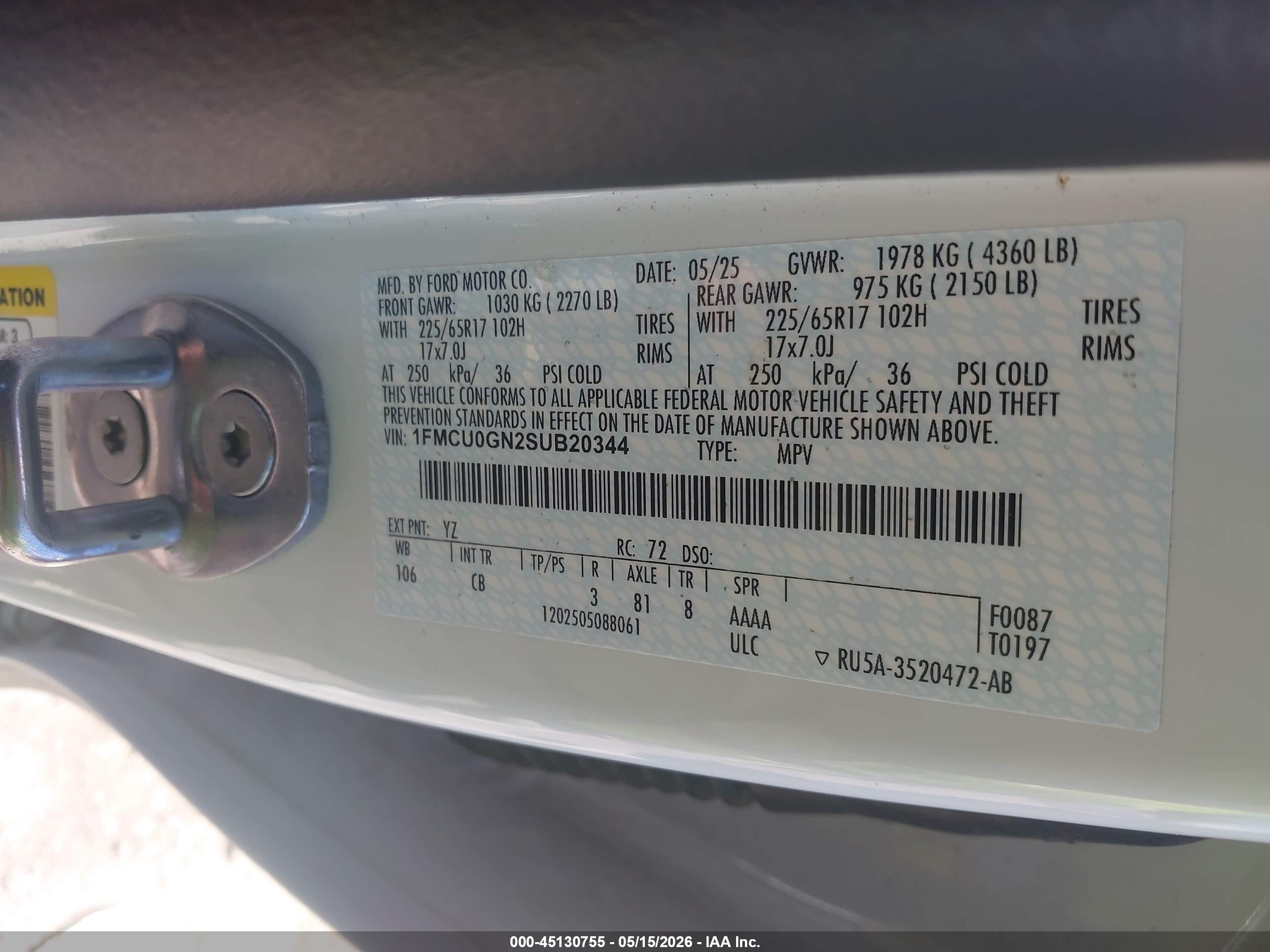 FORD ESCAPE image 9