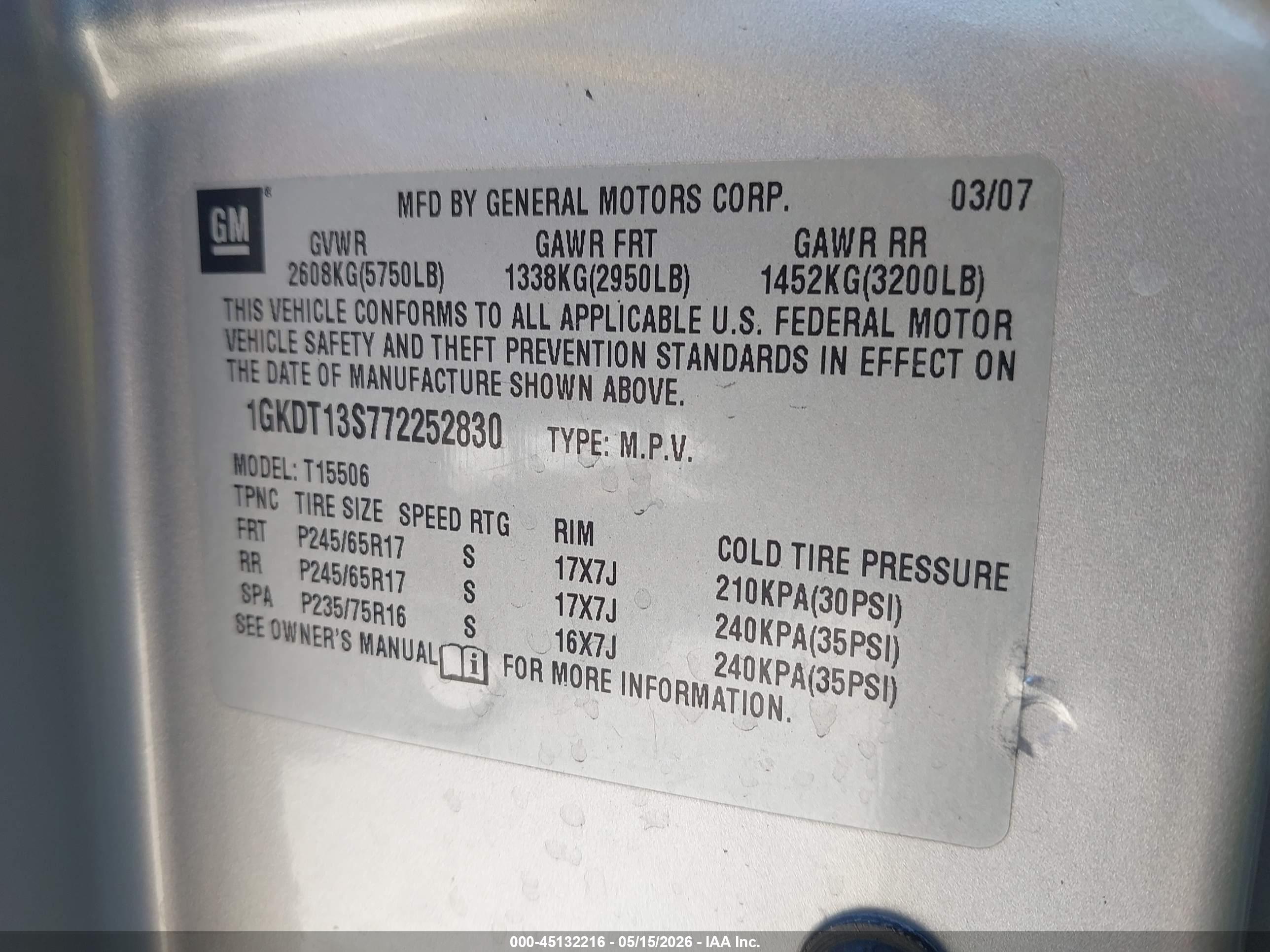GMC ENVOY image 9