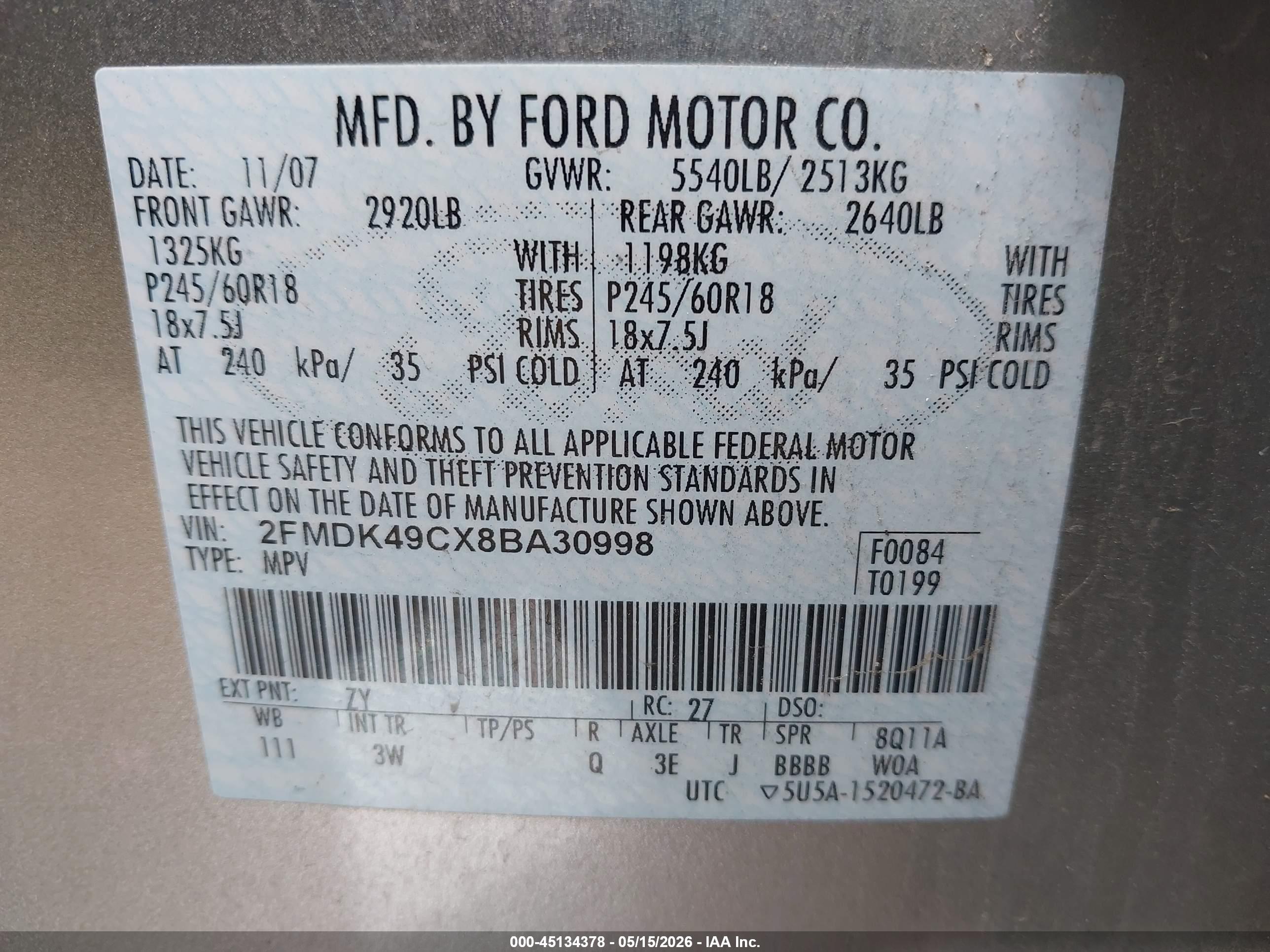 FORD EDGE image 9