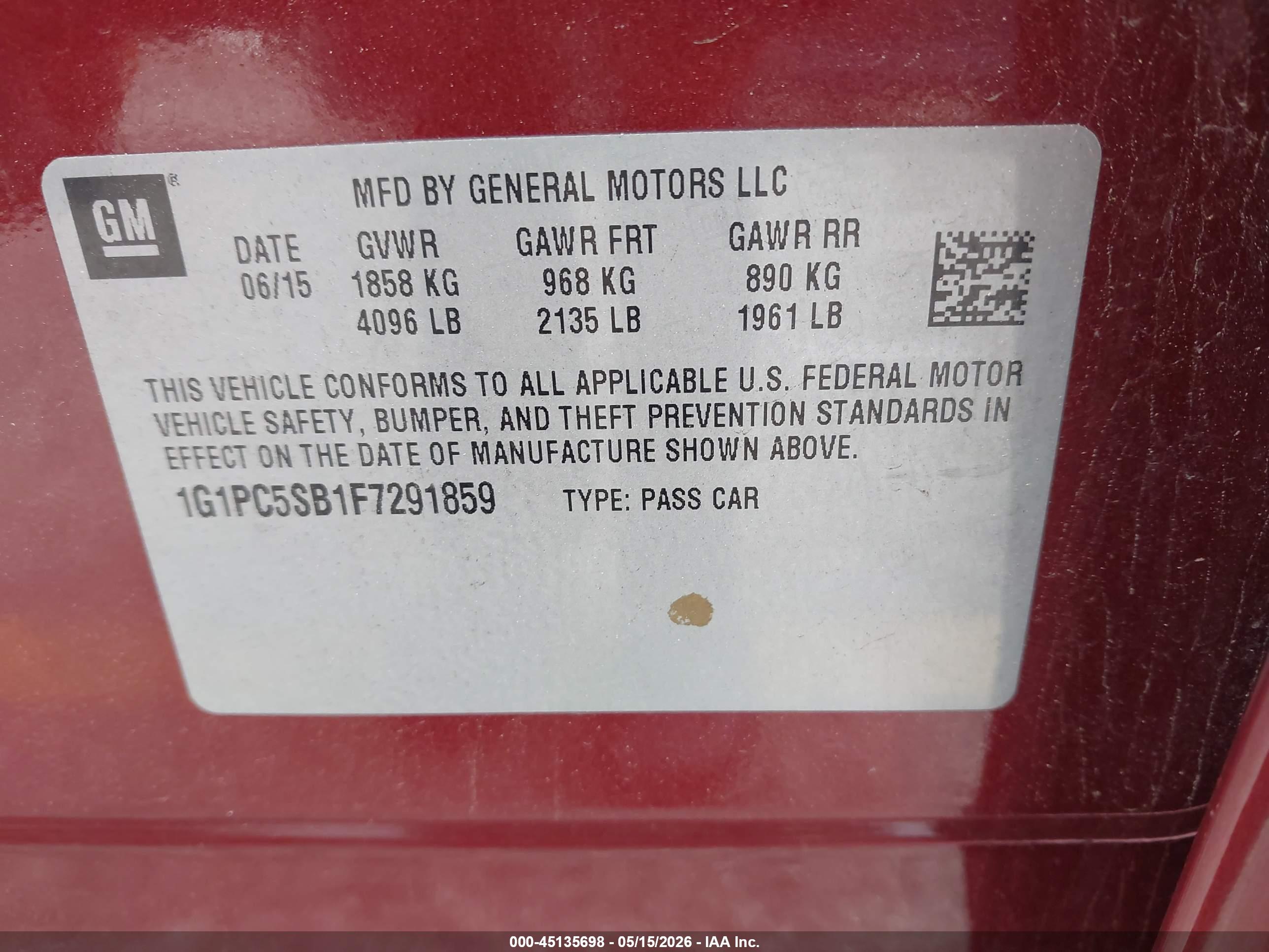 CHEVROLET CRUZE image 9
