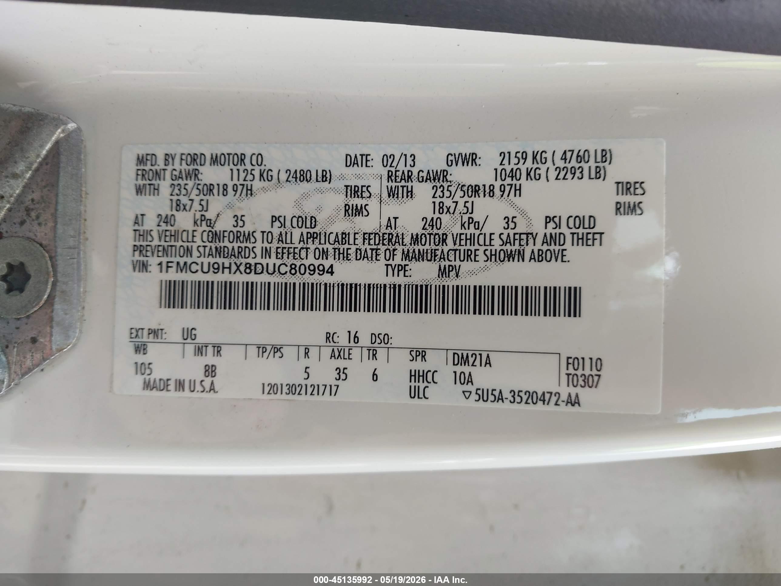 FORD ESCAPE image 9