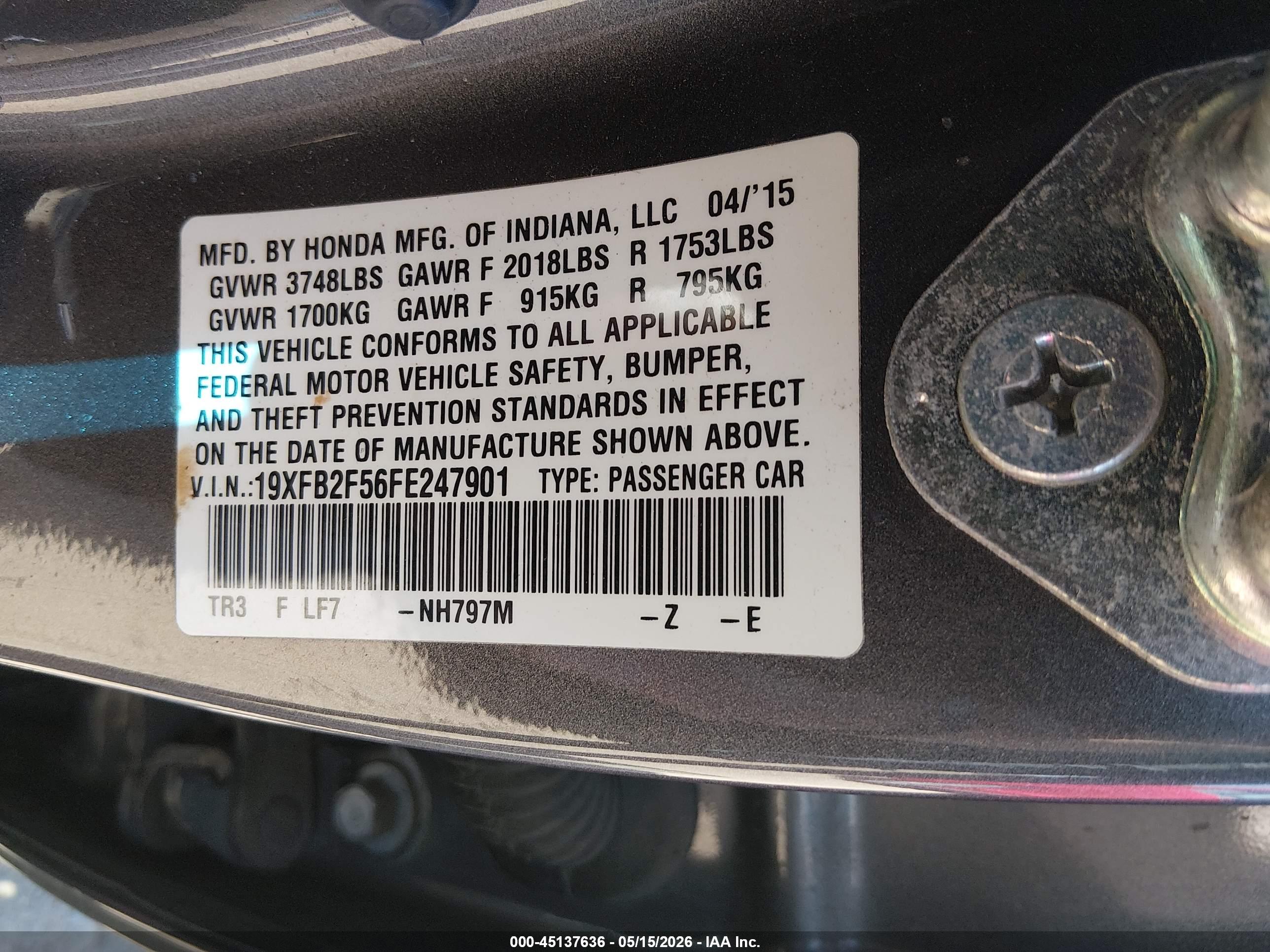 HONDA CIVIC image 9