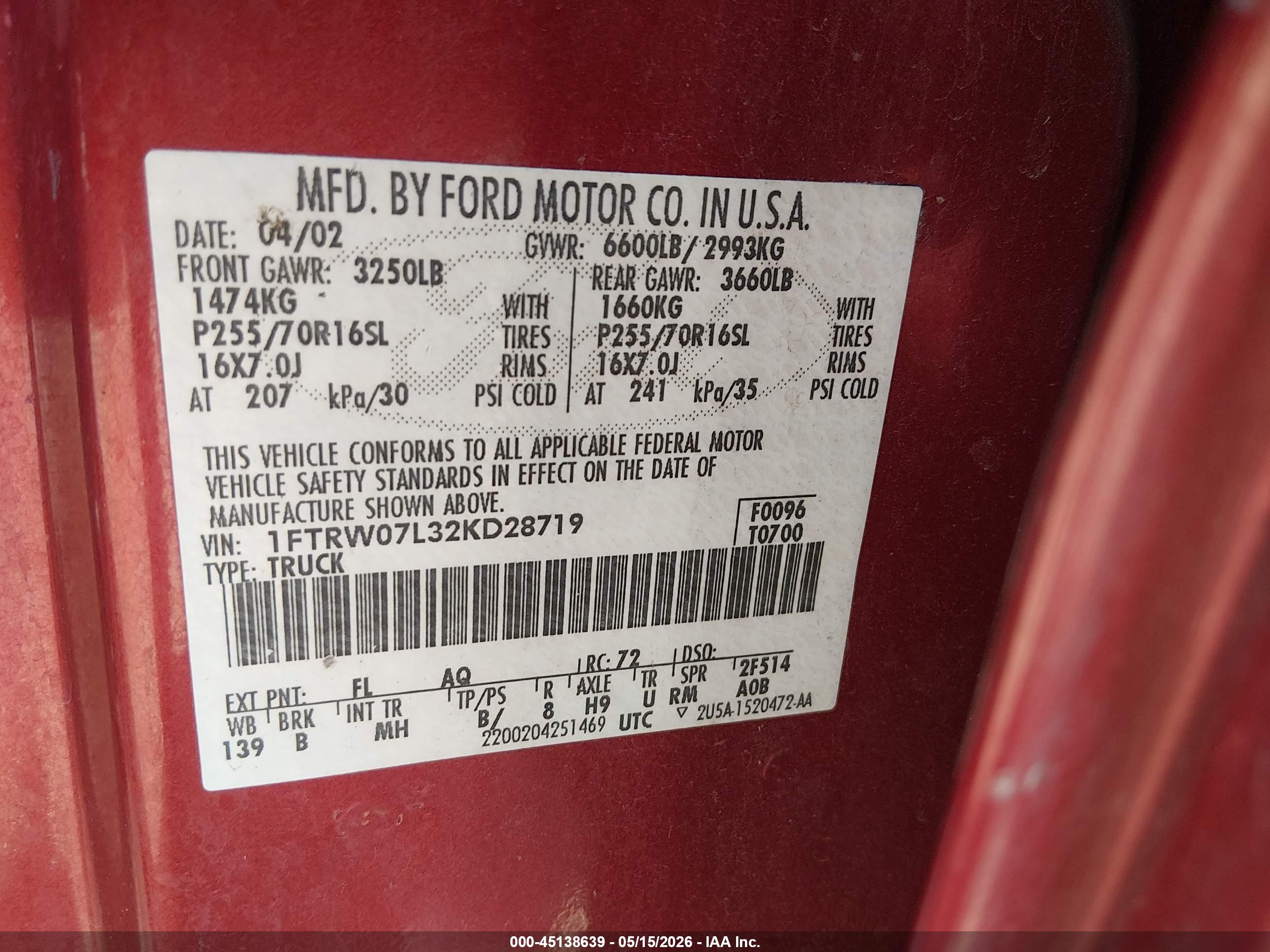 FORD F-150 image 9