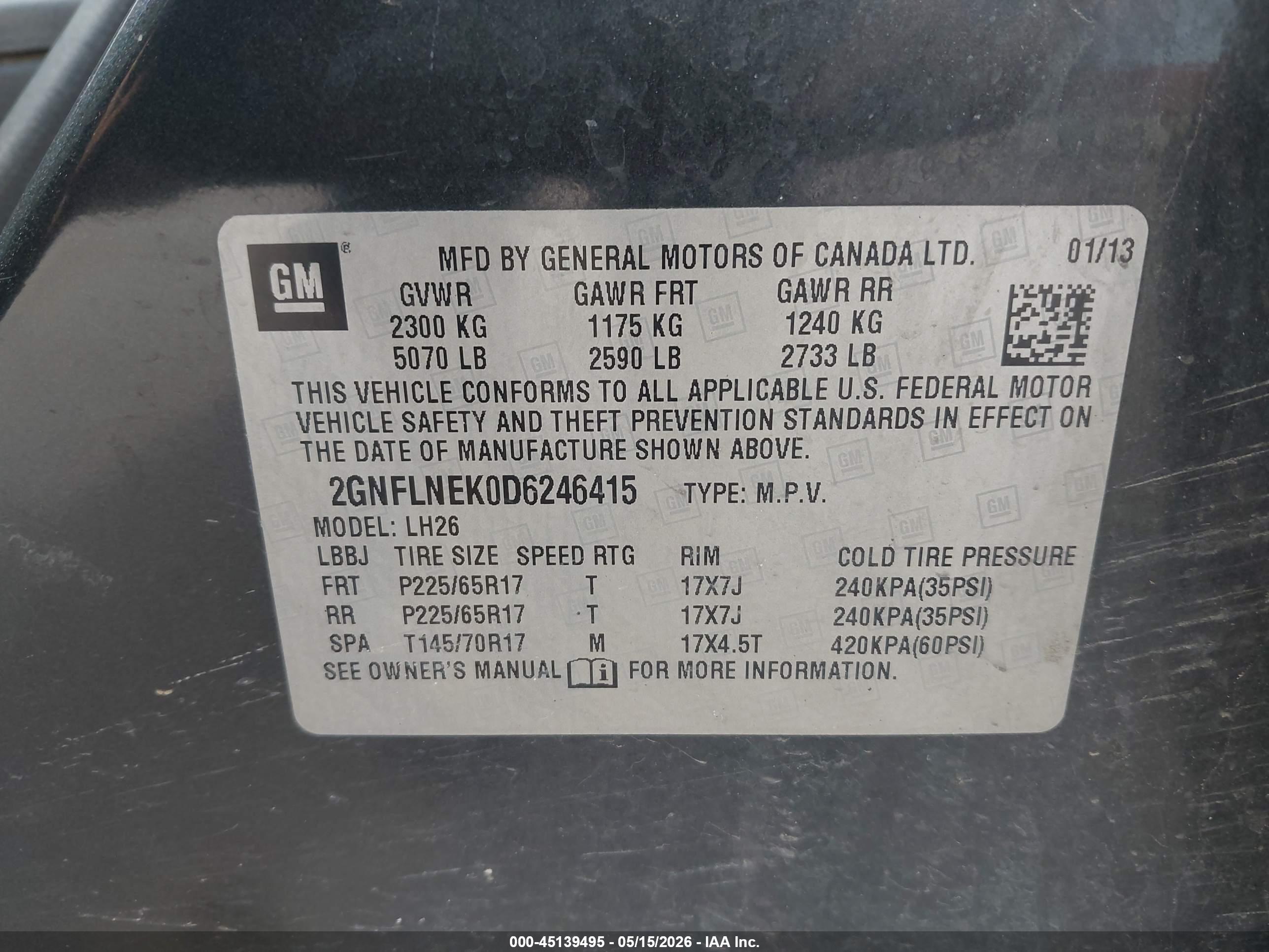 CHEVROLET EQUINOX image 9