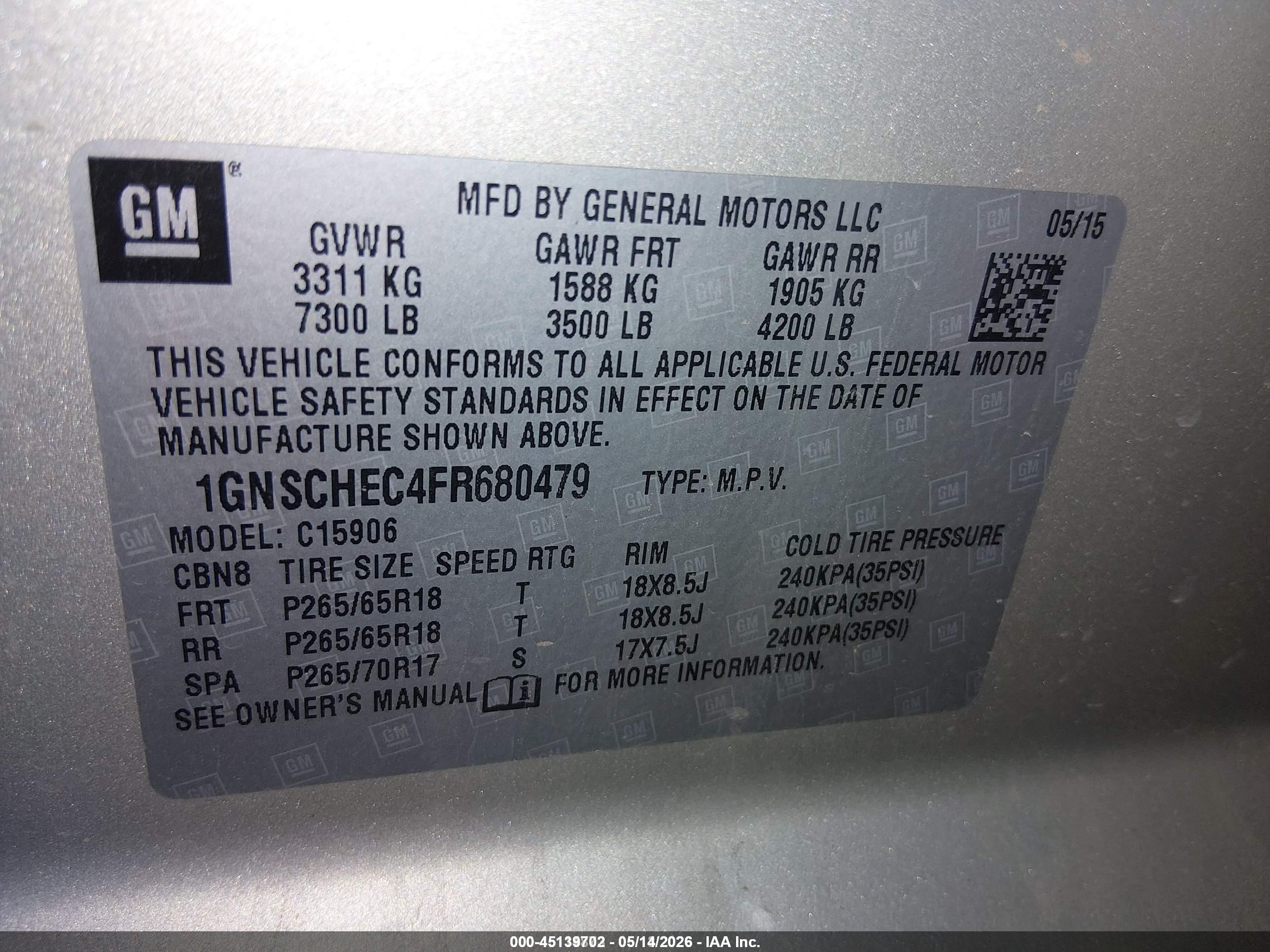 CHEVROLET SUBURBAN image 9