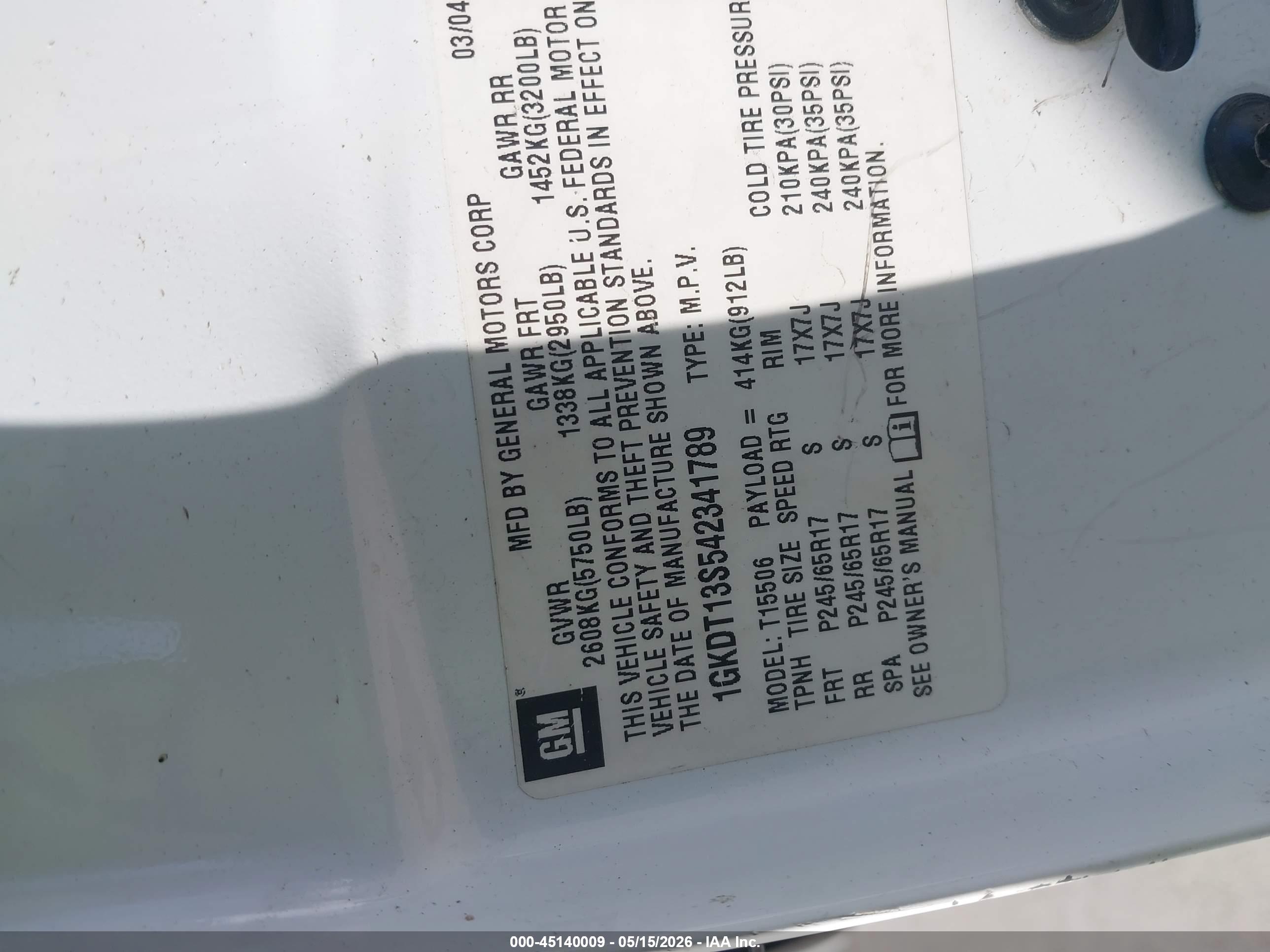 GMC ENVOY image 9