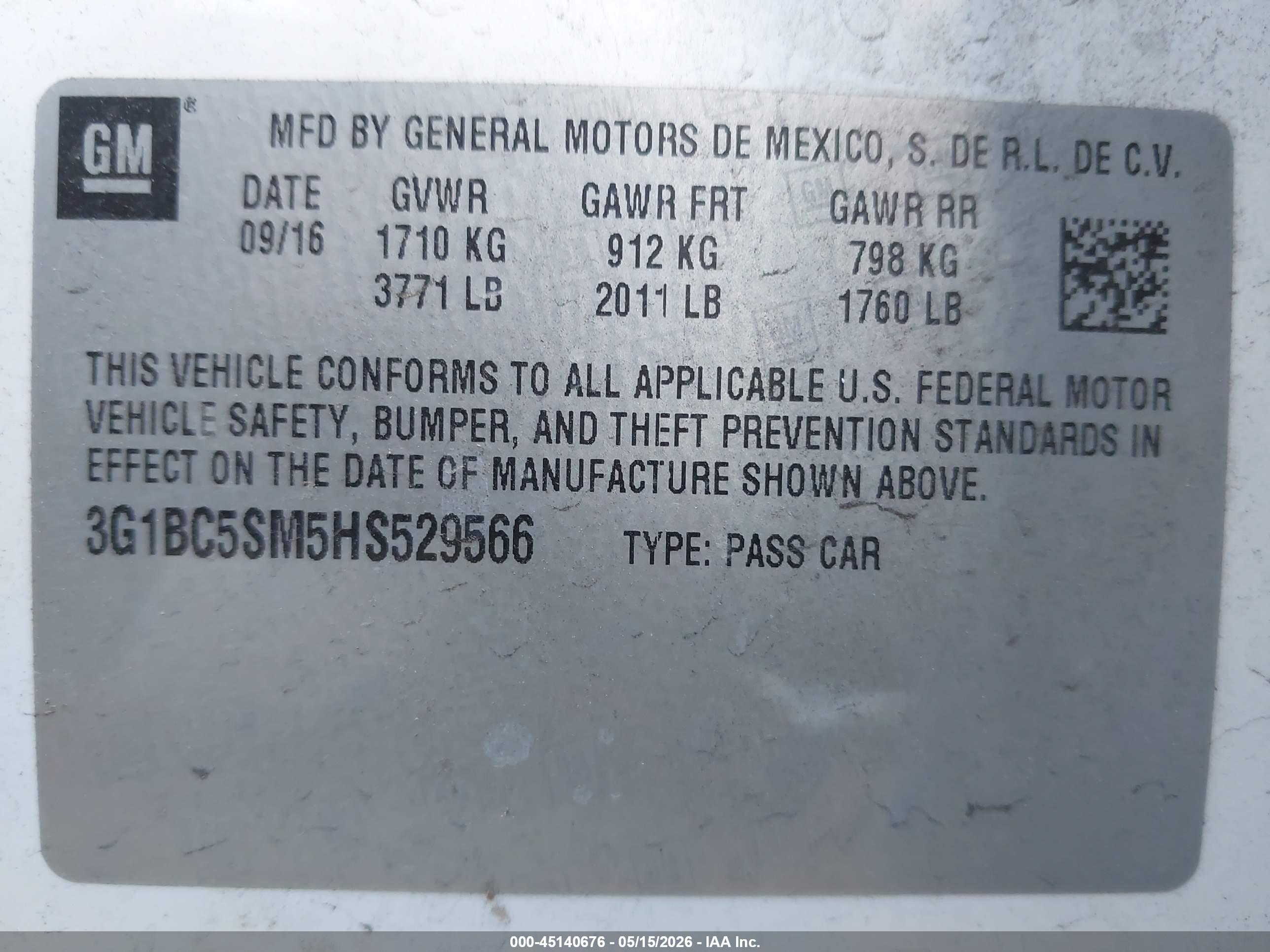 CHEVROLET CRUZE image 9