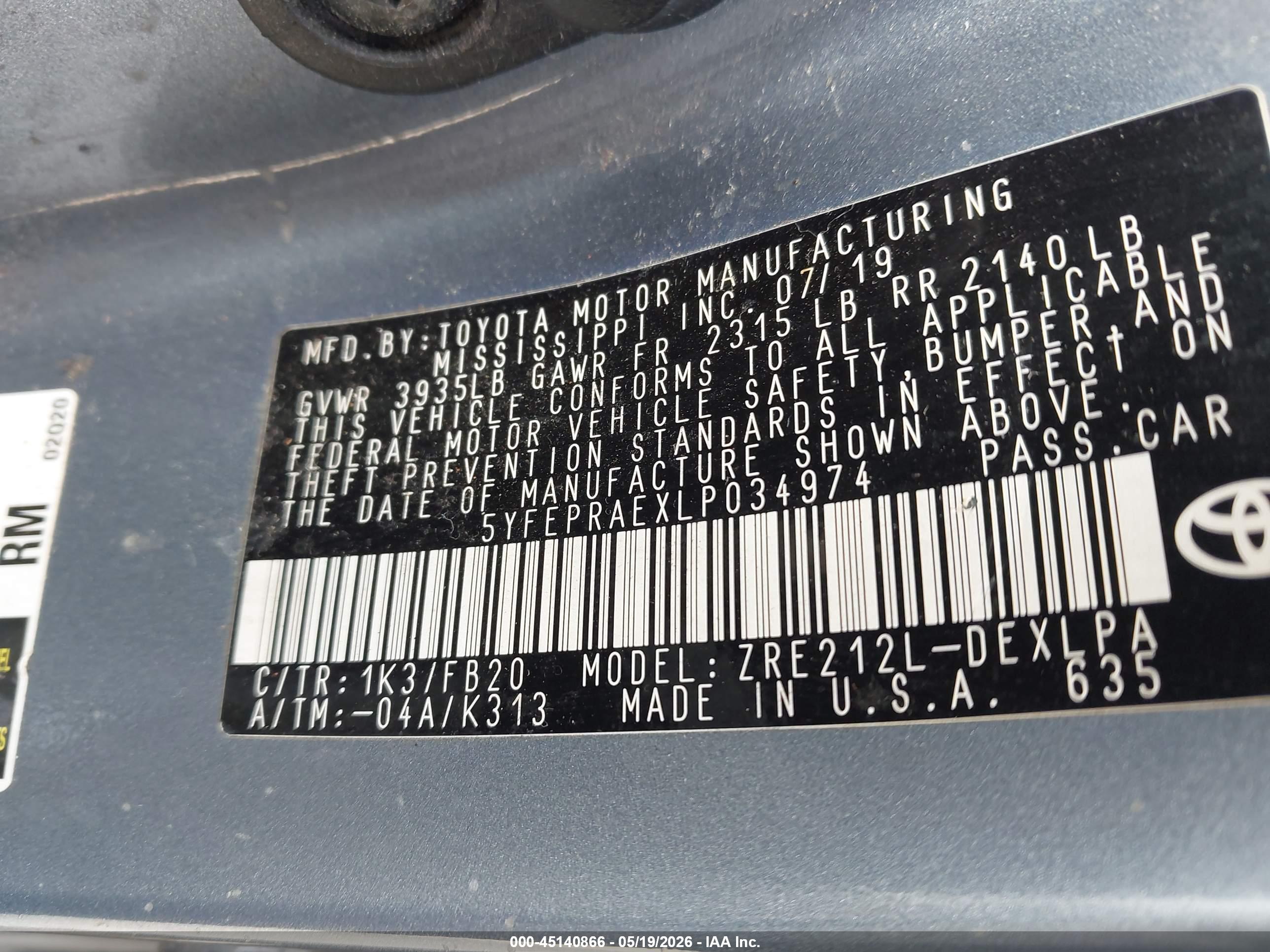 TOYOTA COROLLA image 9
