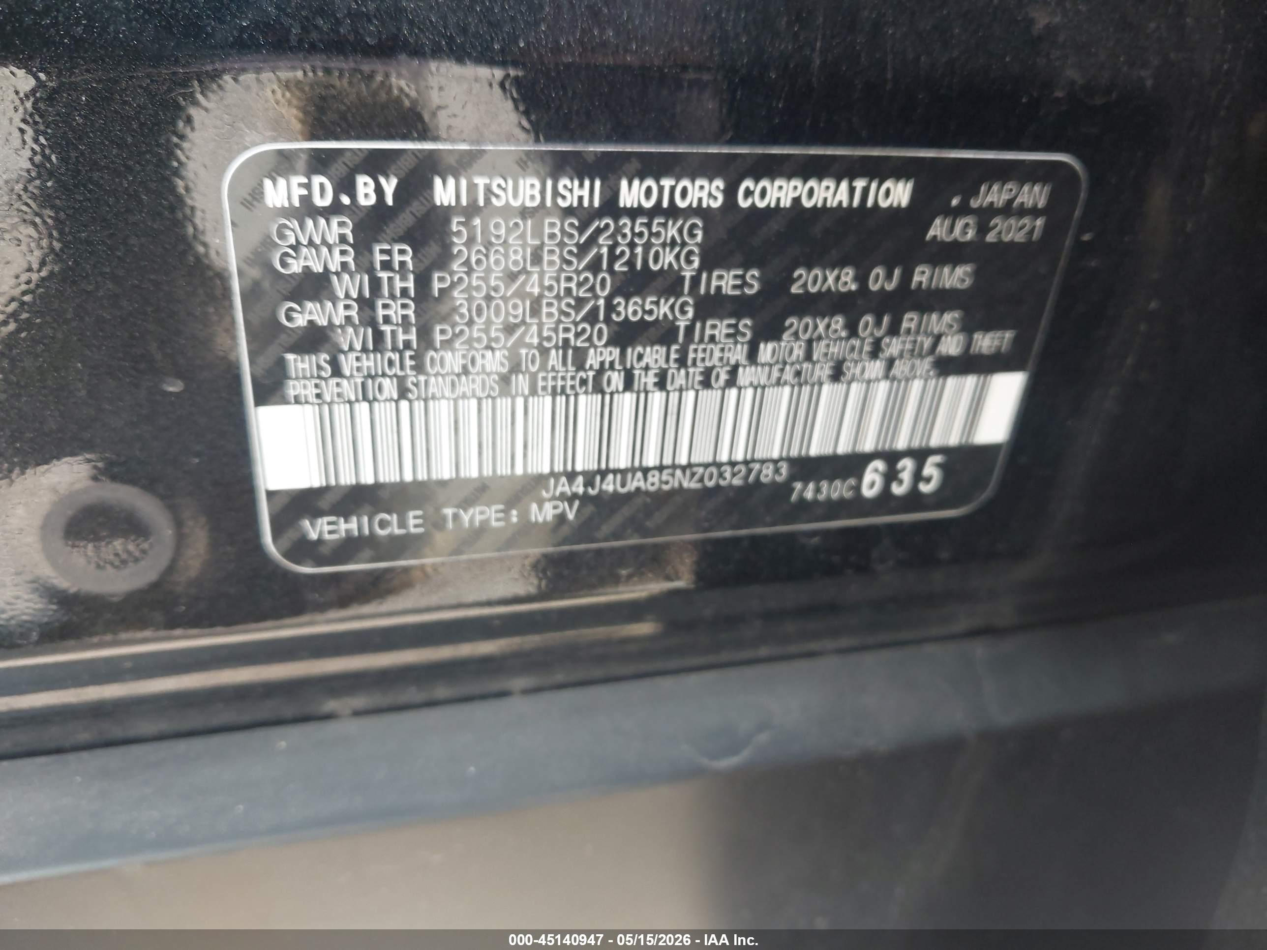 MITSUBISHI OUTLANDER image 9