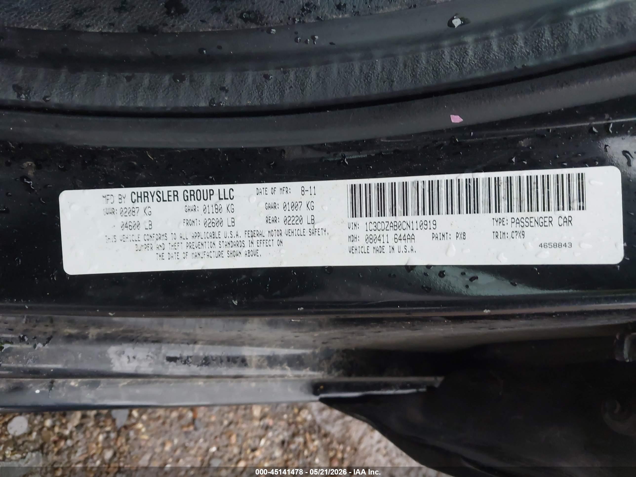 DODGE AVENGER image 9