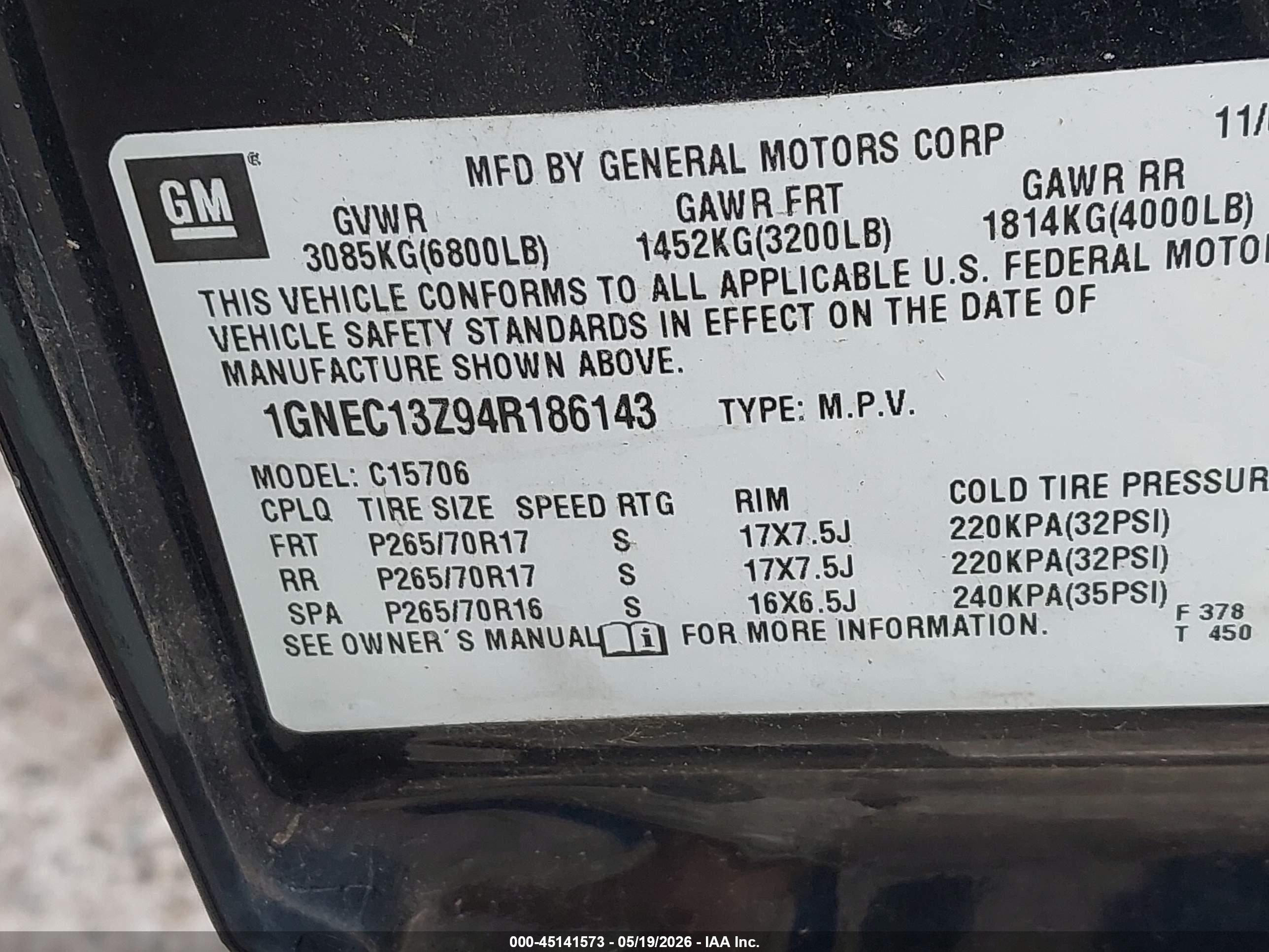 CHEVROLET TAHOE image 9