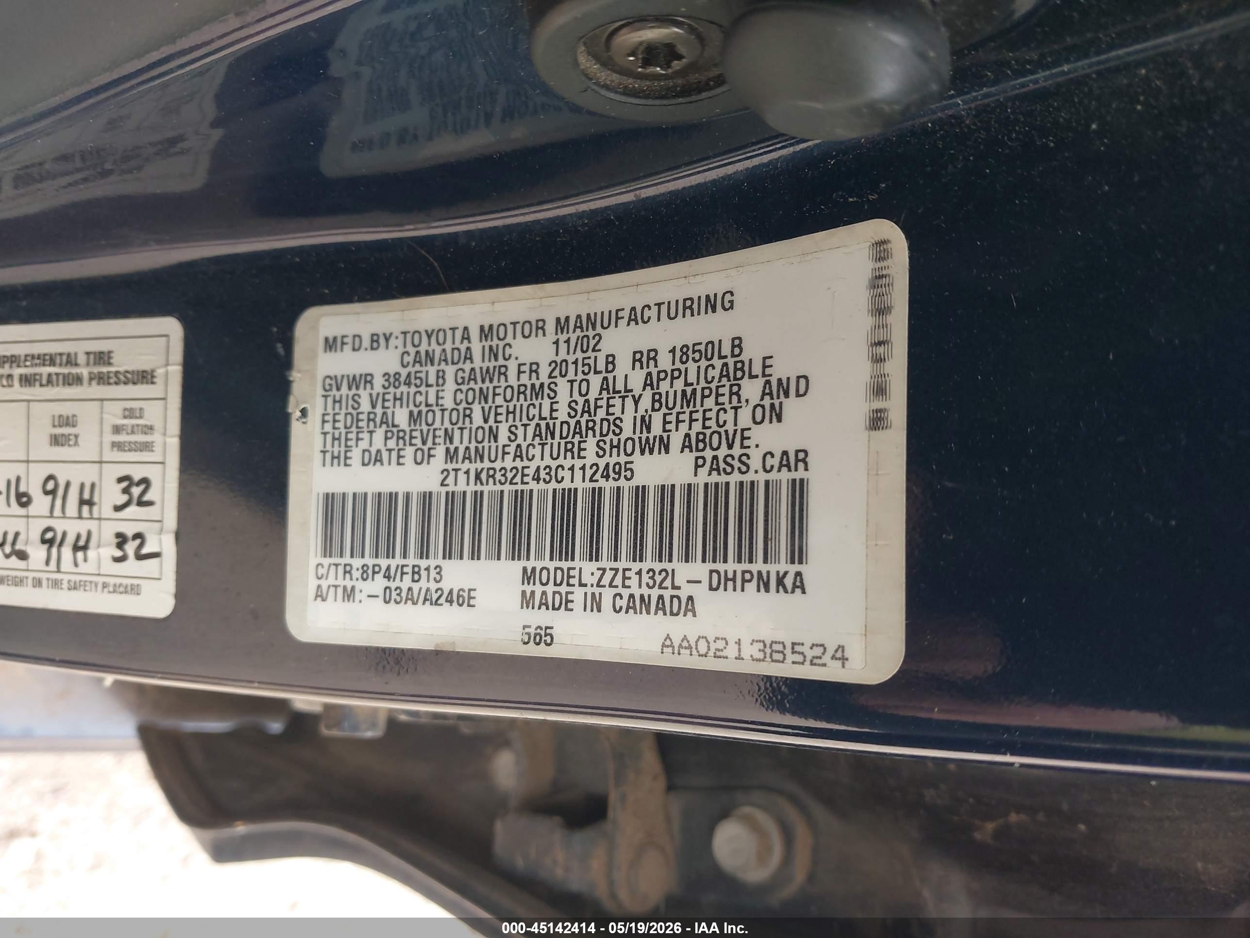 TOYOTA MATRIX image 9