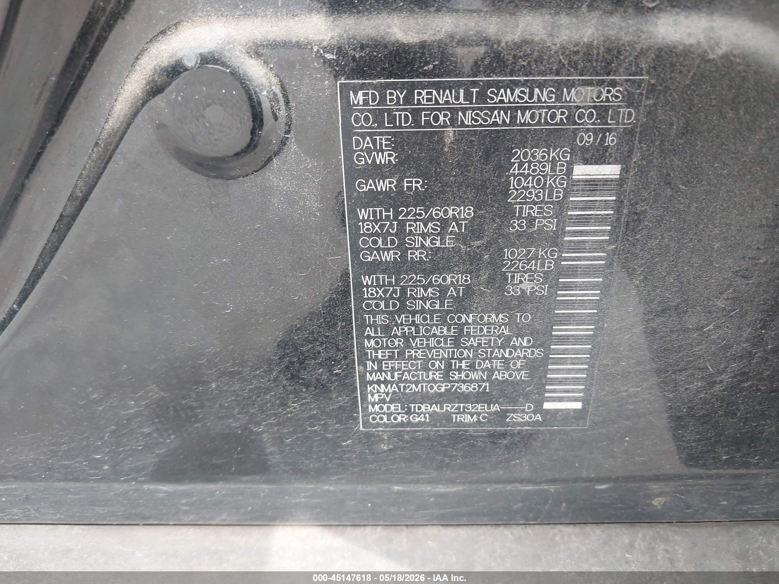 NISSAN ROGUE image 9